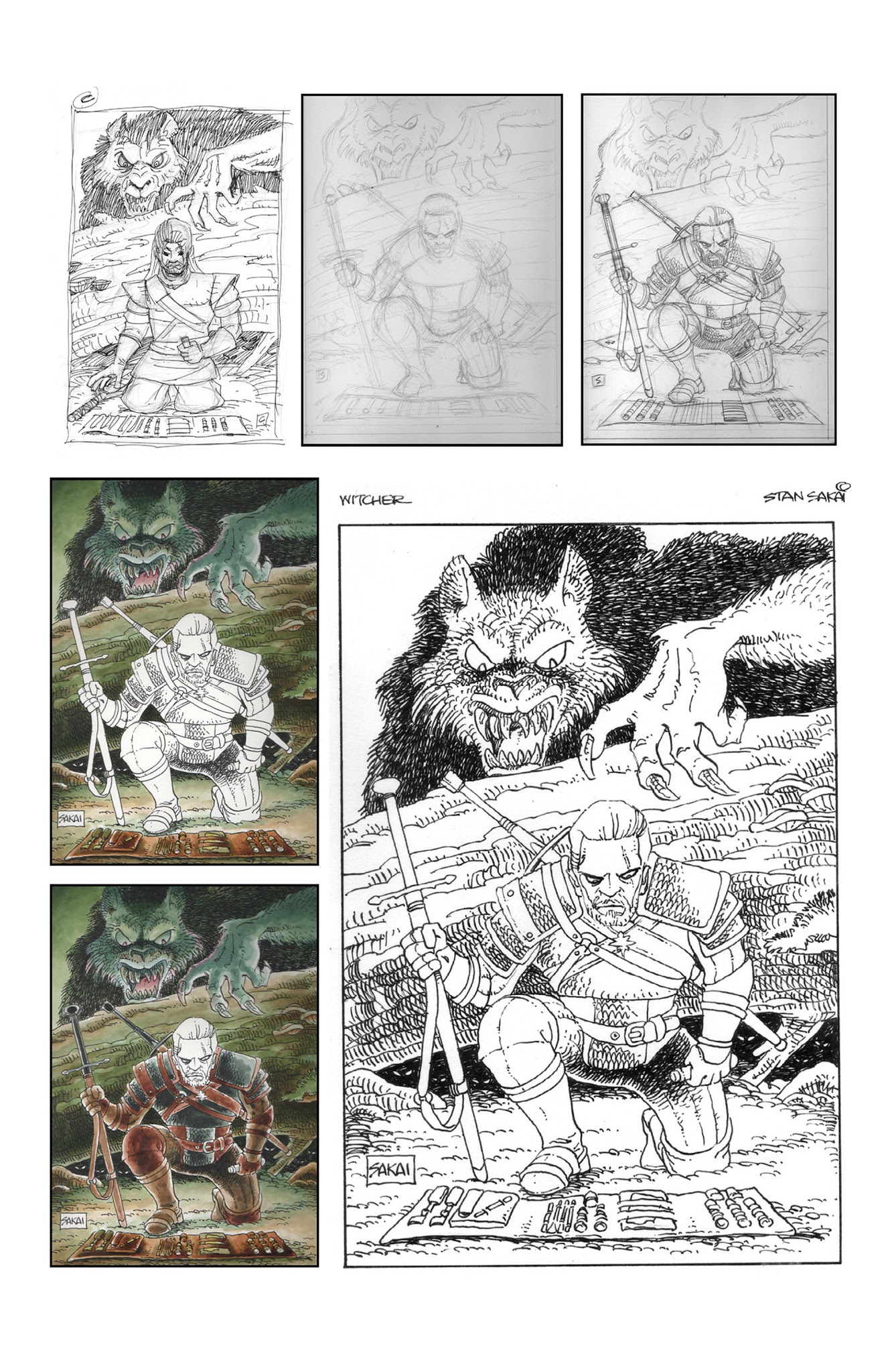 Read online The Witcher (2014) comic -  Issue # _TPB 1 - 136