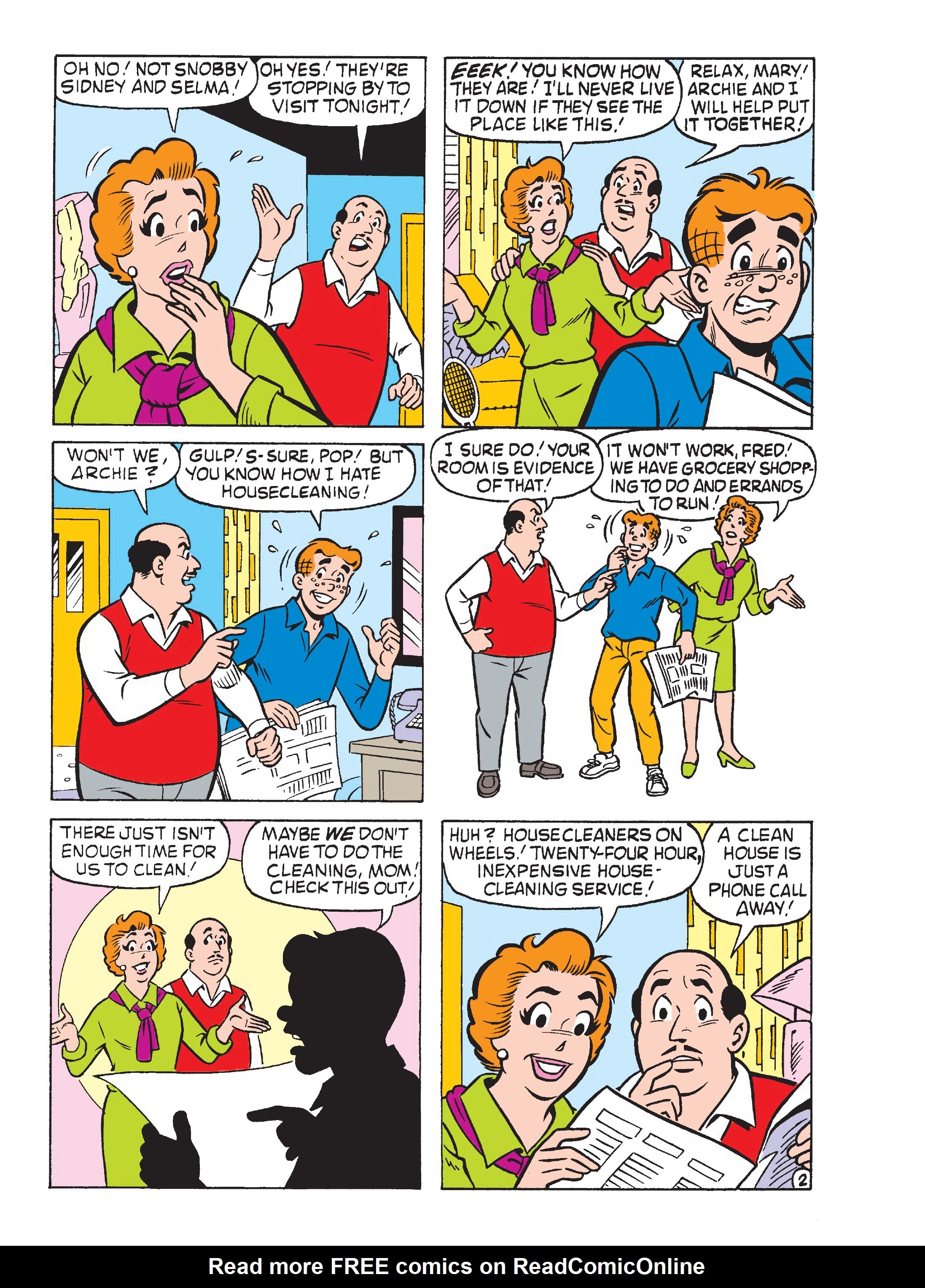 Read online Archie's Double Digest Magazine comic -  Issue #274 - 207