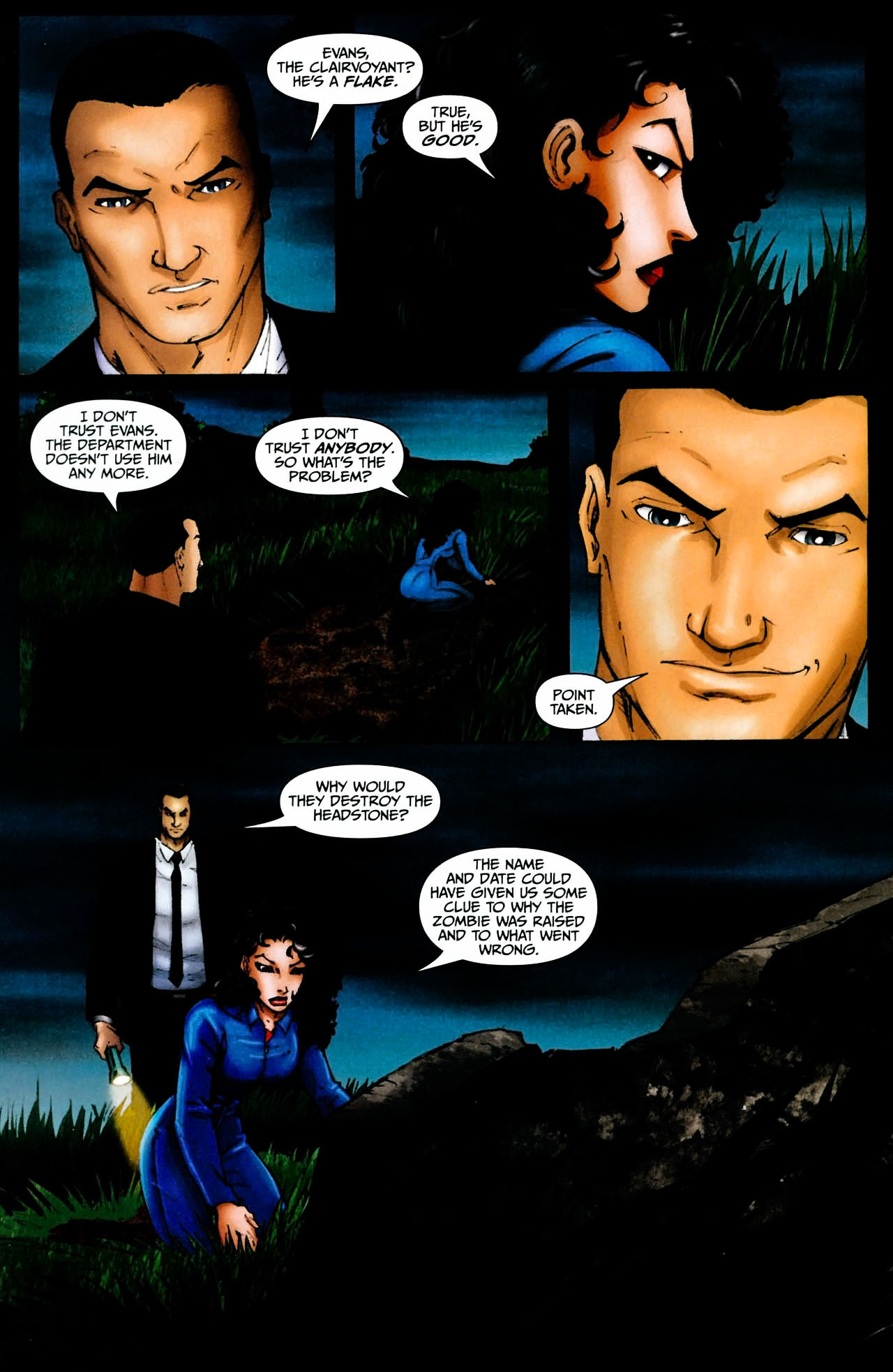 Read online Anita Blake: The Laughing Corpse - Book One comic -  Issue #5 - 5