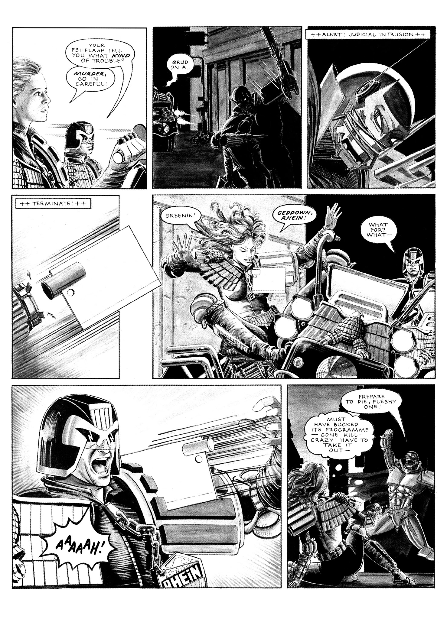 Read online Judge Anderson: The Psi Files comic -  Issue # TPB 1 - 319