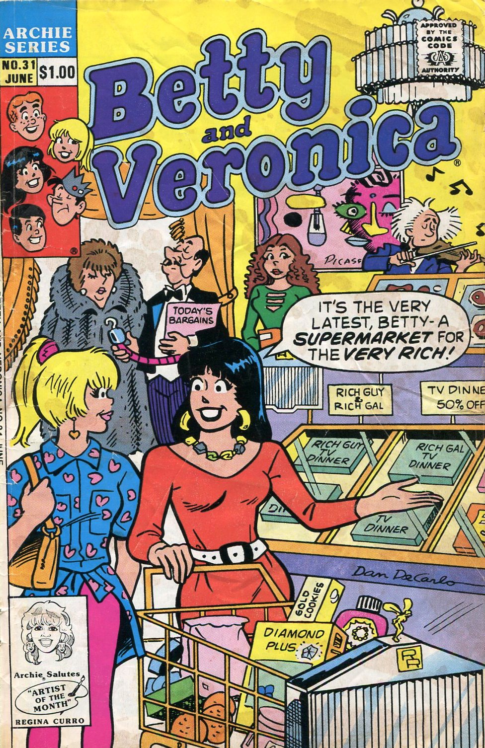 Read online Betty and Veronica (1987) comic -  Issue #31 - 1
