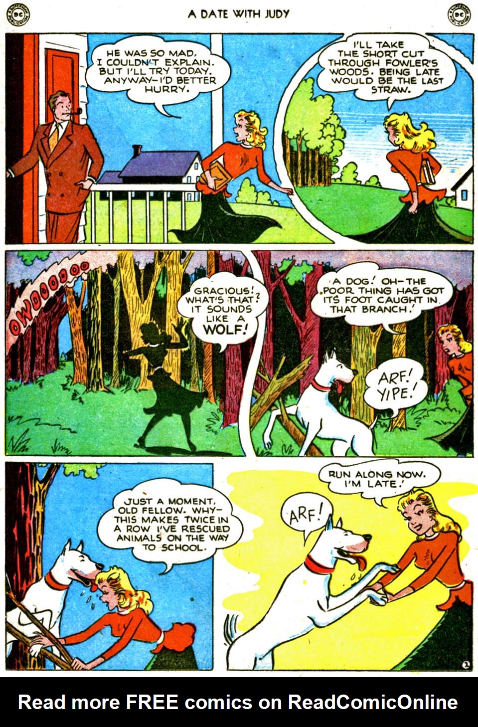 Read online A Date with Judy comic -  Issue #5 - 16