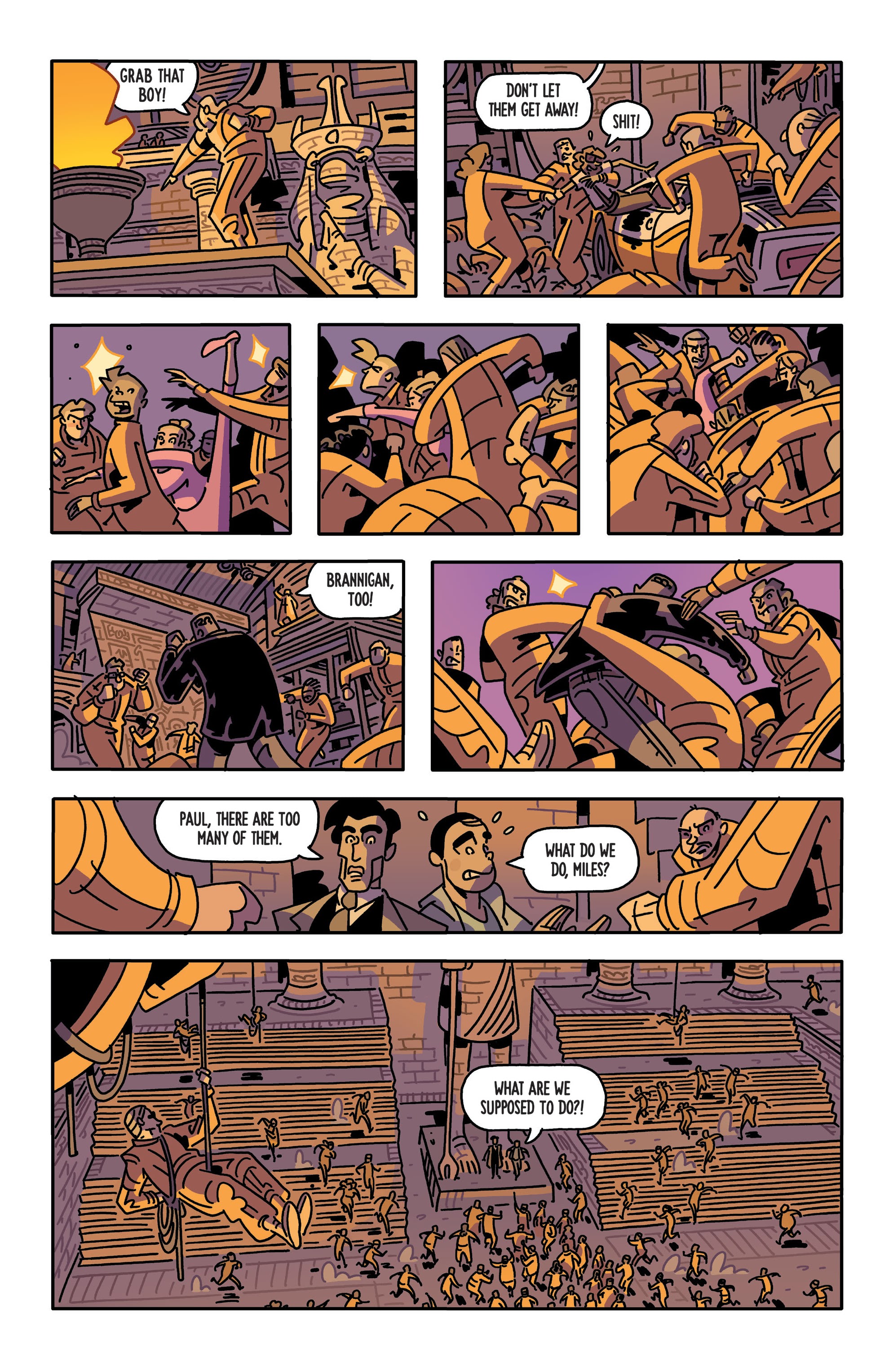 Read online The Six Sidekicks of Trigger Keaton comic -  Issue #5 - 9