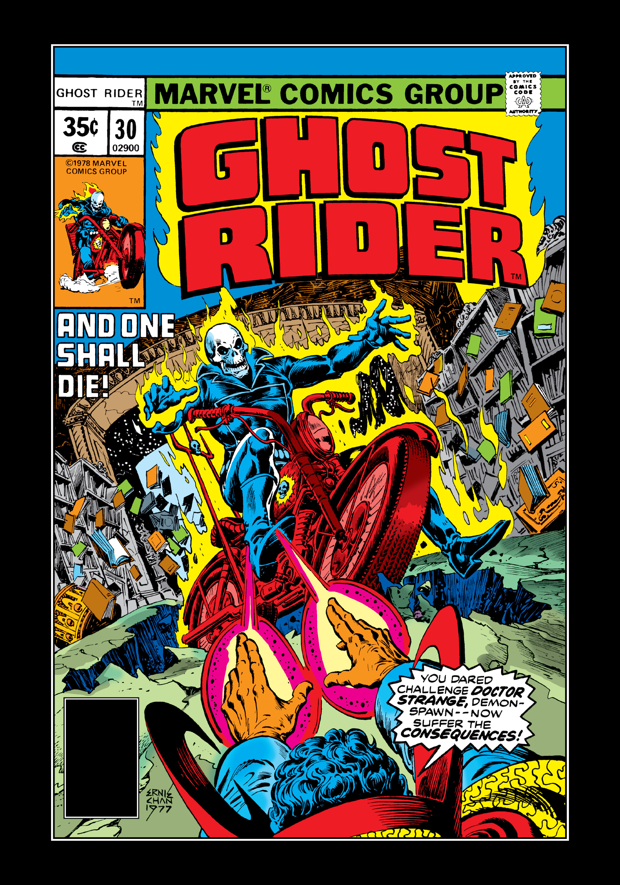 Read online Marvel Masterworks: Ghost Rider comic -  Issue # TPB 3 (Part 2) - 70