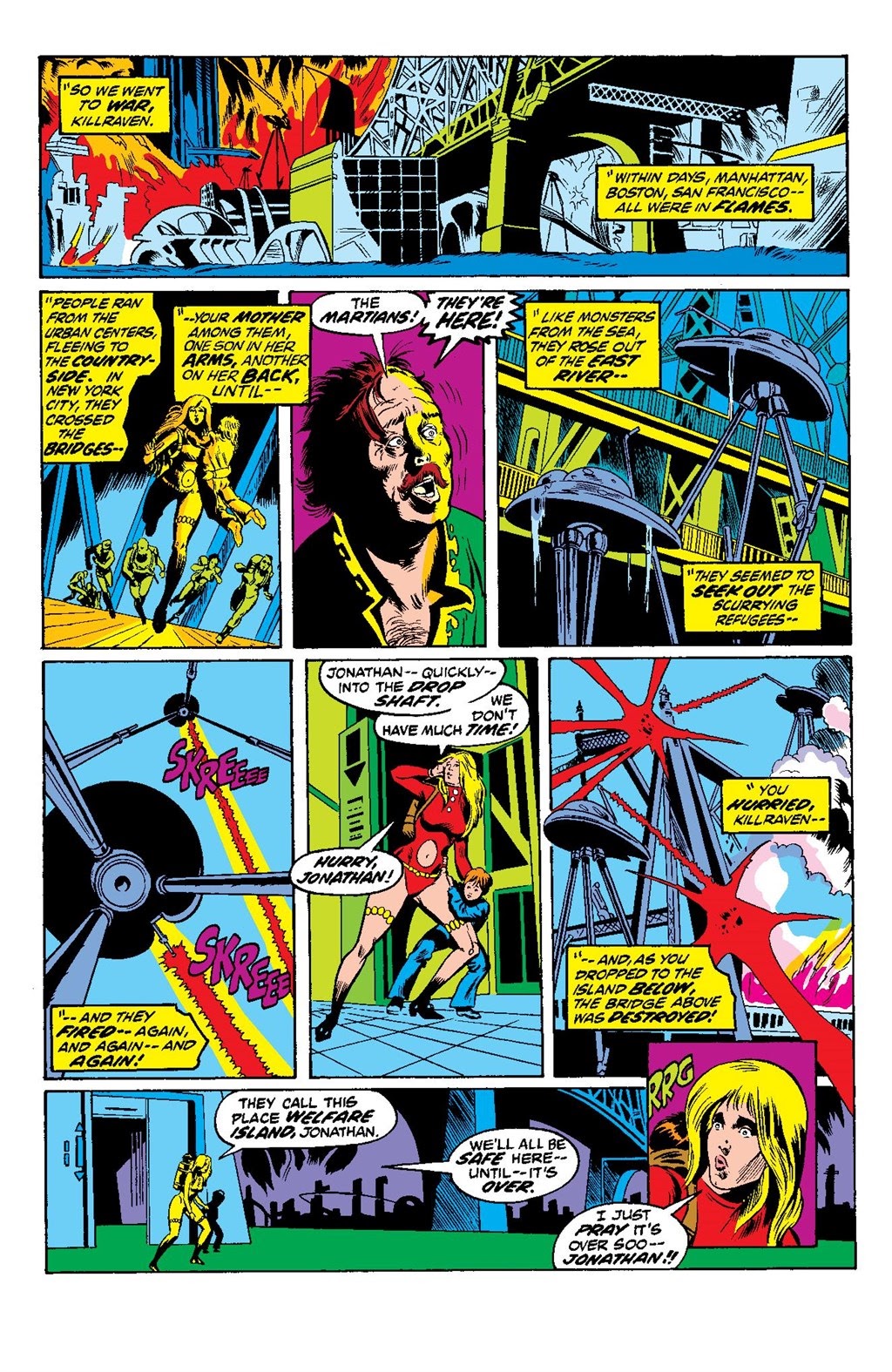 Read online Killraven Epic Collection: Warrior of the Worlds comic -  Issue # TPB (Part 1) - 17