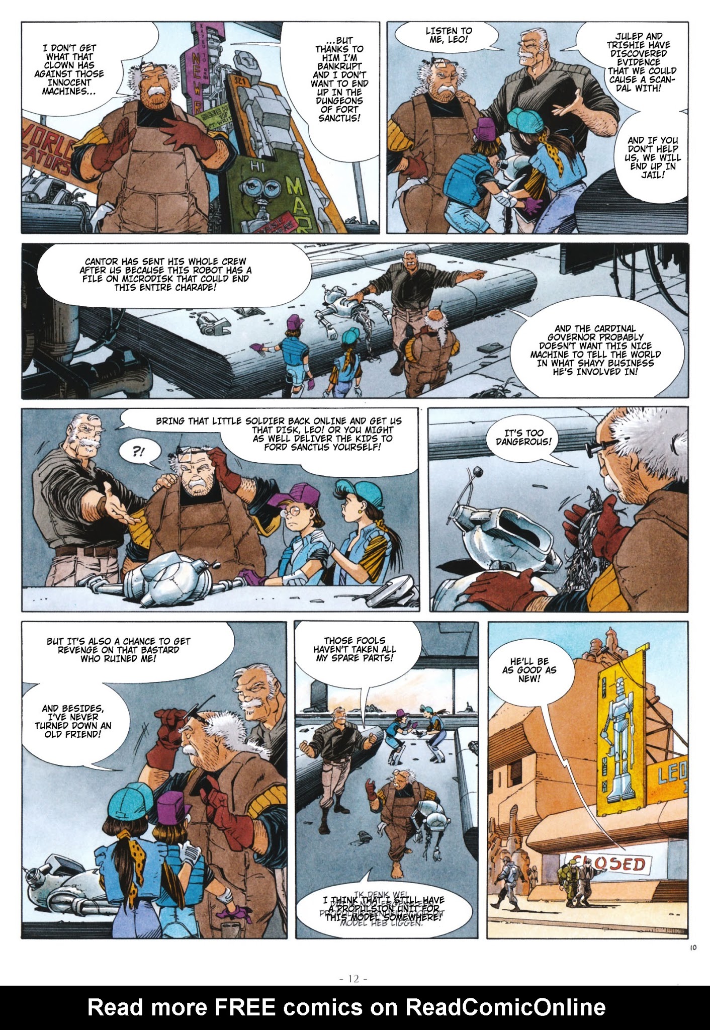 Read online Aquablue comic -  Issue #7 - 13