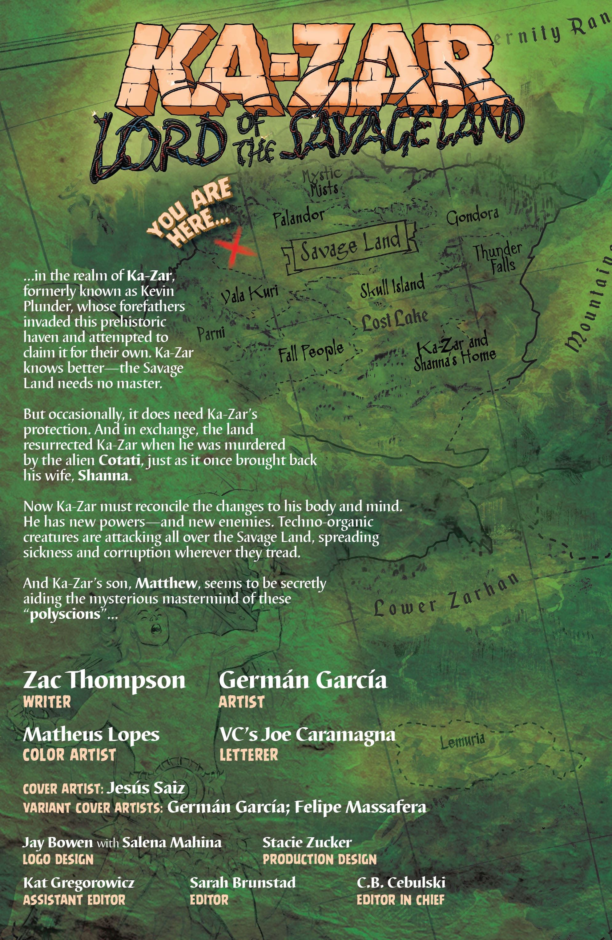 Read online Ka-Zar Lord of the Savage Land comic -  Issue #2 - 2