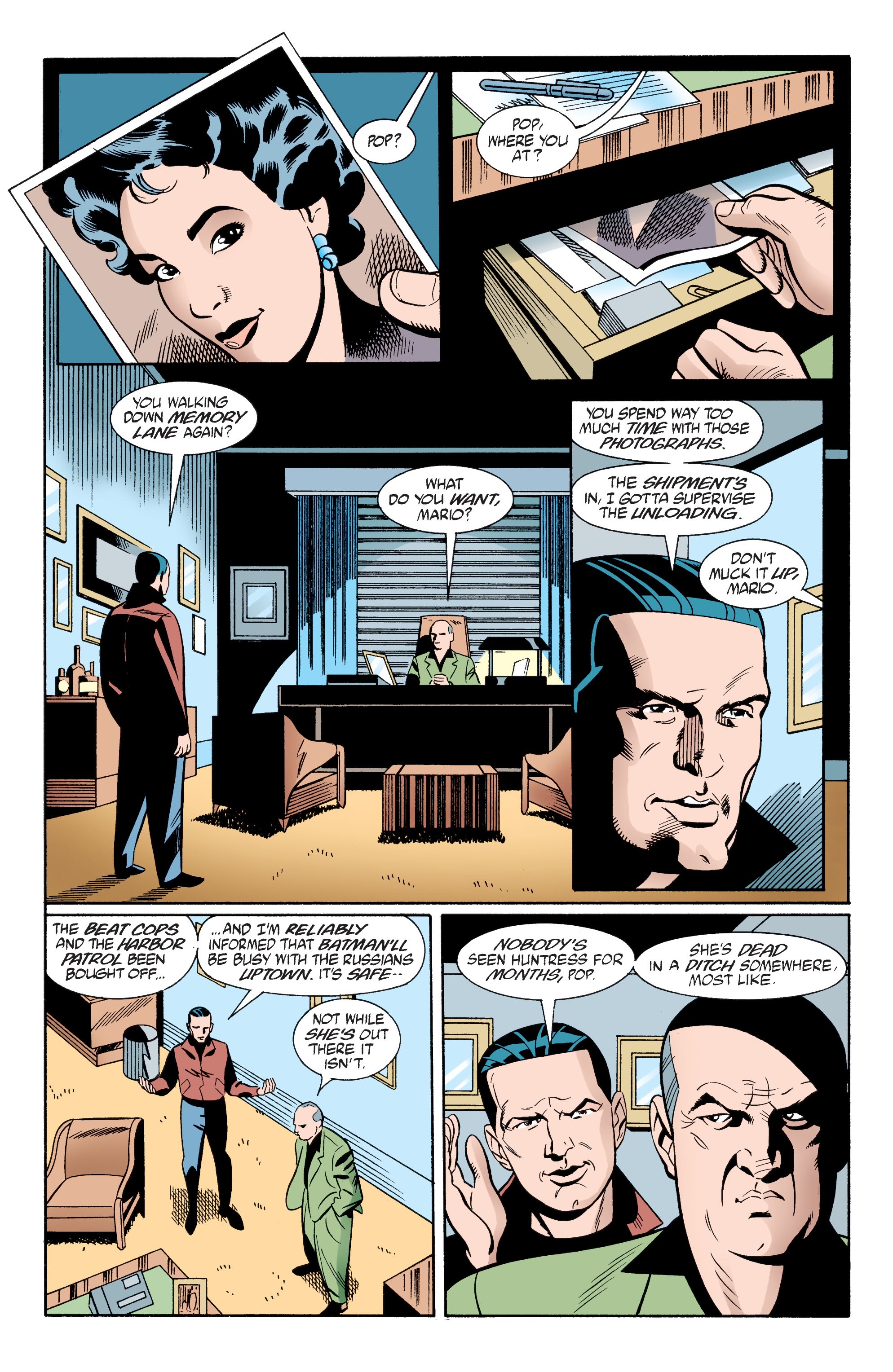 Read online Batman/Huntress: Cry for Blood comic -  Issue # _TPB Birds of Prey - Huntress - 118