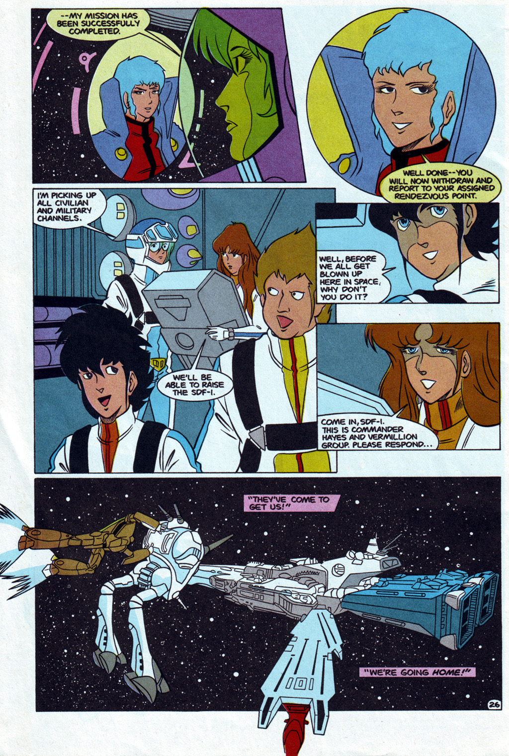 Read online Robotech The Macross Saga comic -  Issue #12 - 28