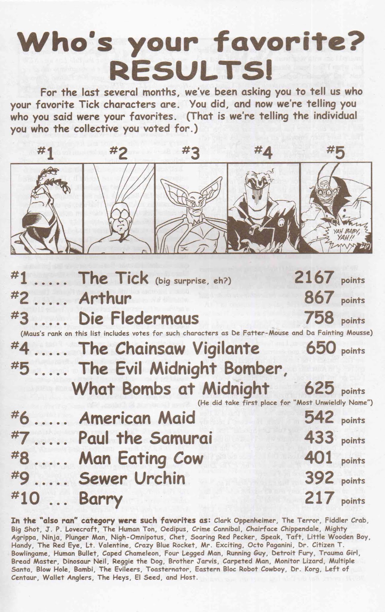 Read online The Tick and Arthur comic -  Issue #1 - 30
