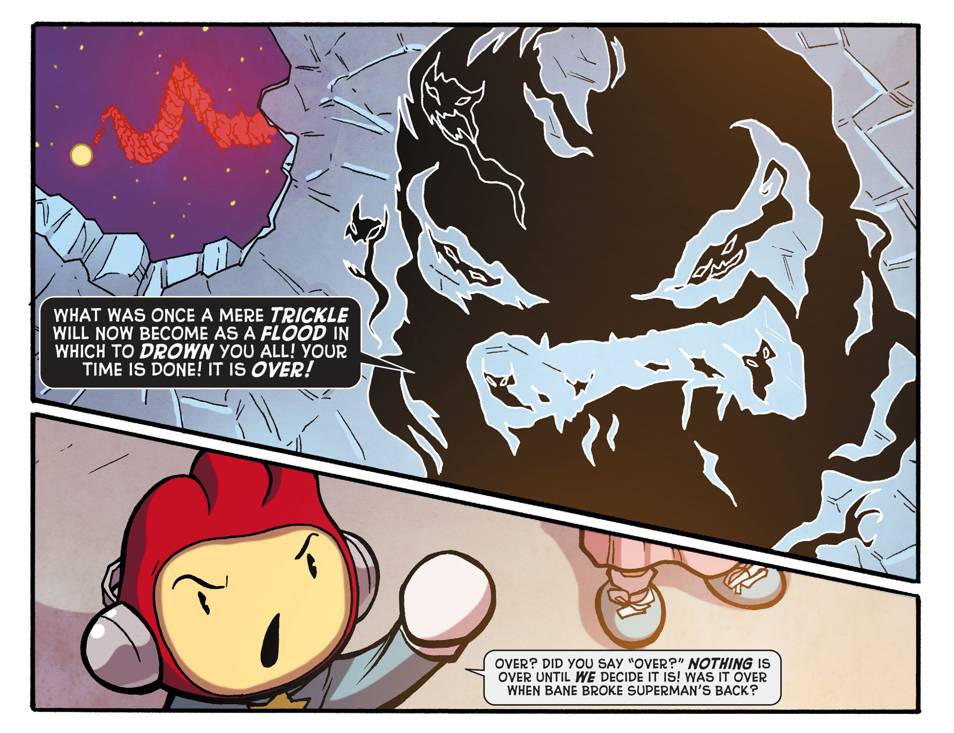 Read online Scribblenauts Unmasked: A Crisis of Imagination comic -  Issue #12 - 20