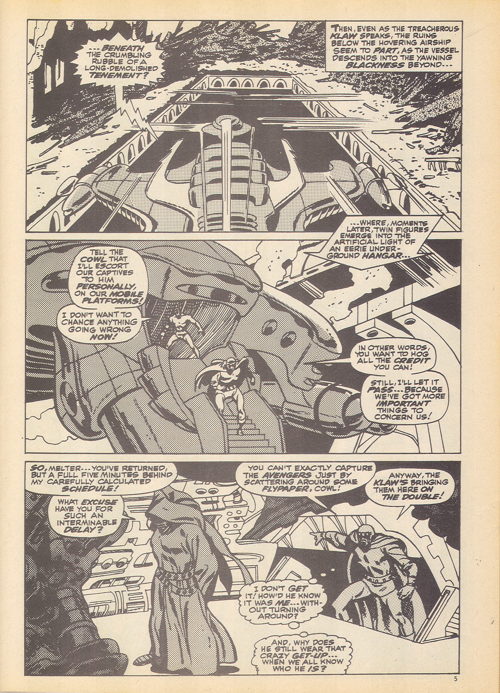 Read online The Avengers (1973) comic -  Issue #74 - 5