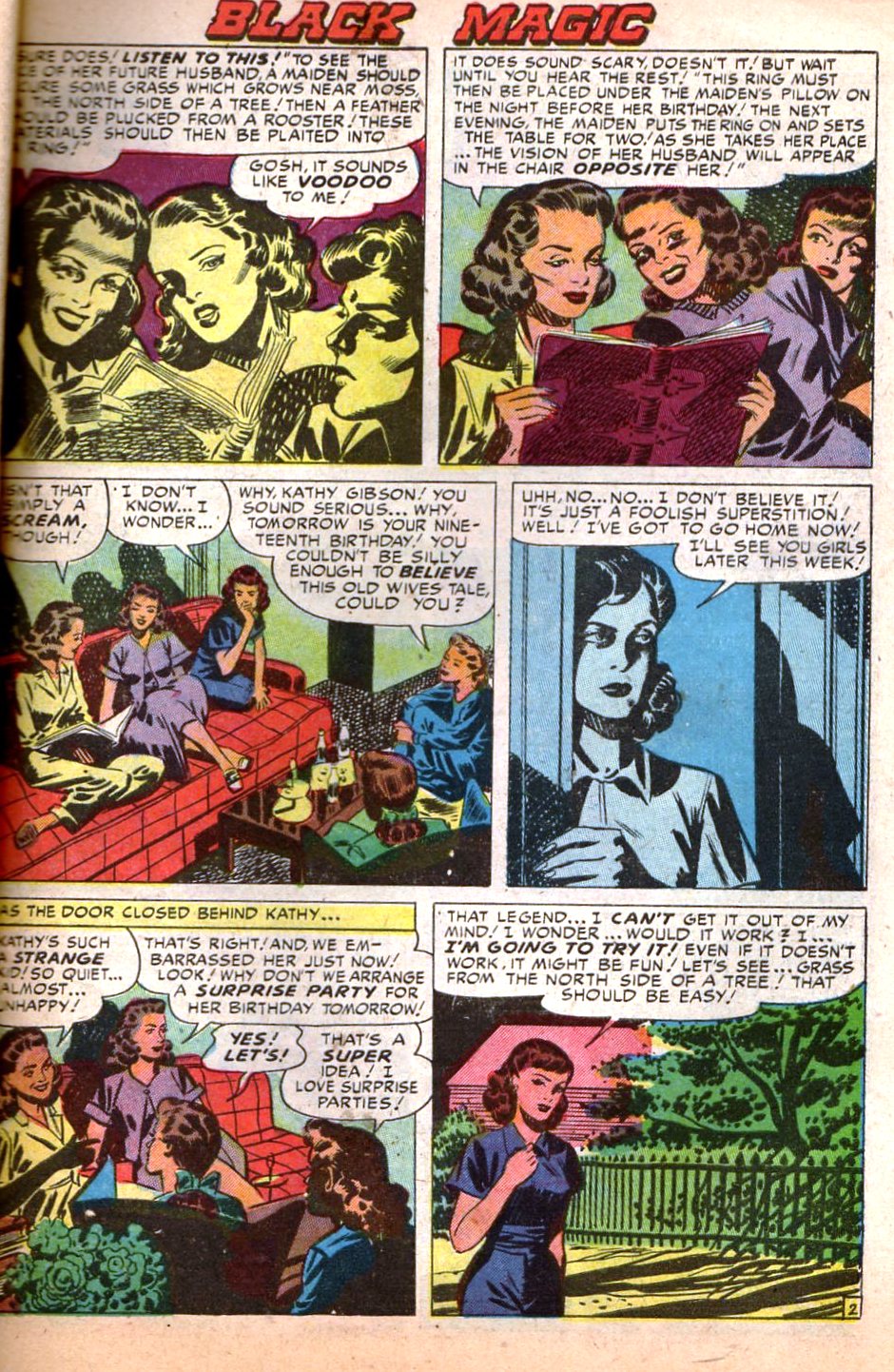 Read online Black Magic (1950) comic -  Issue #5 - 43
