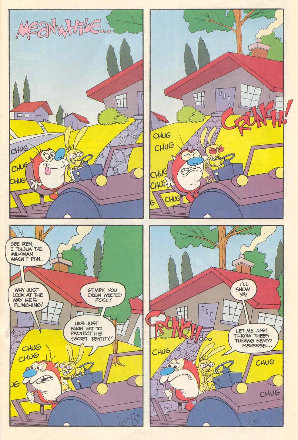 Read online Ren & Stimpy Show Special Powdered Toastman comic -  Issue # Full - 48