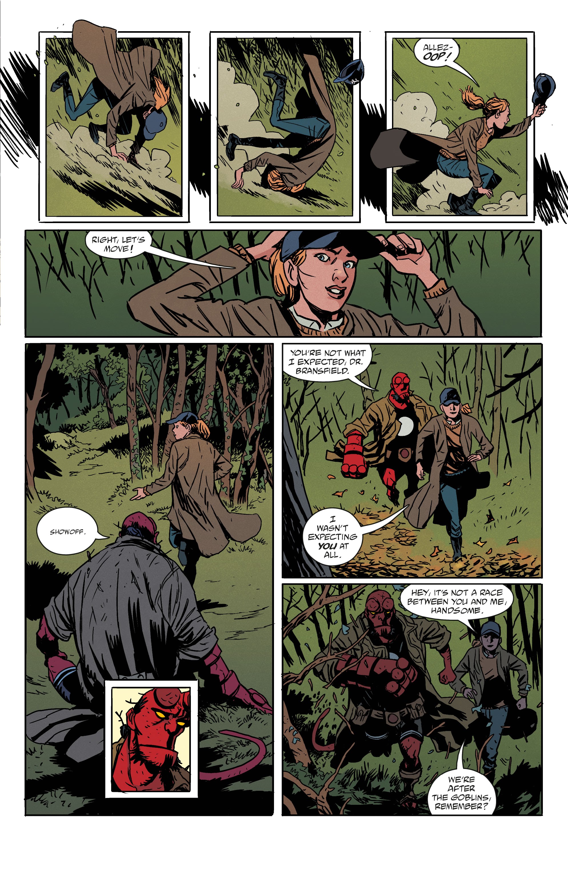 Read online Hellboy in Love comic -  Issue #1 - 13