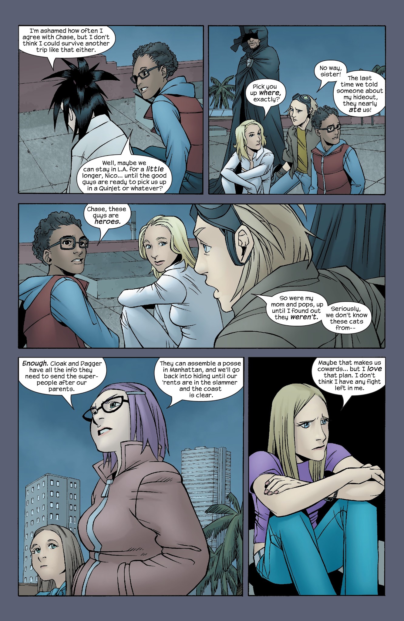 Read online Cloak and Dagger: Runaways and Reversals comic -  Issue # TPB - 69