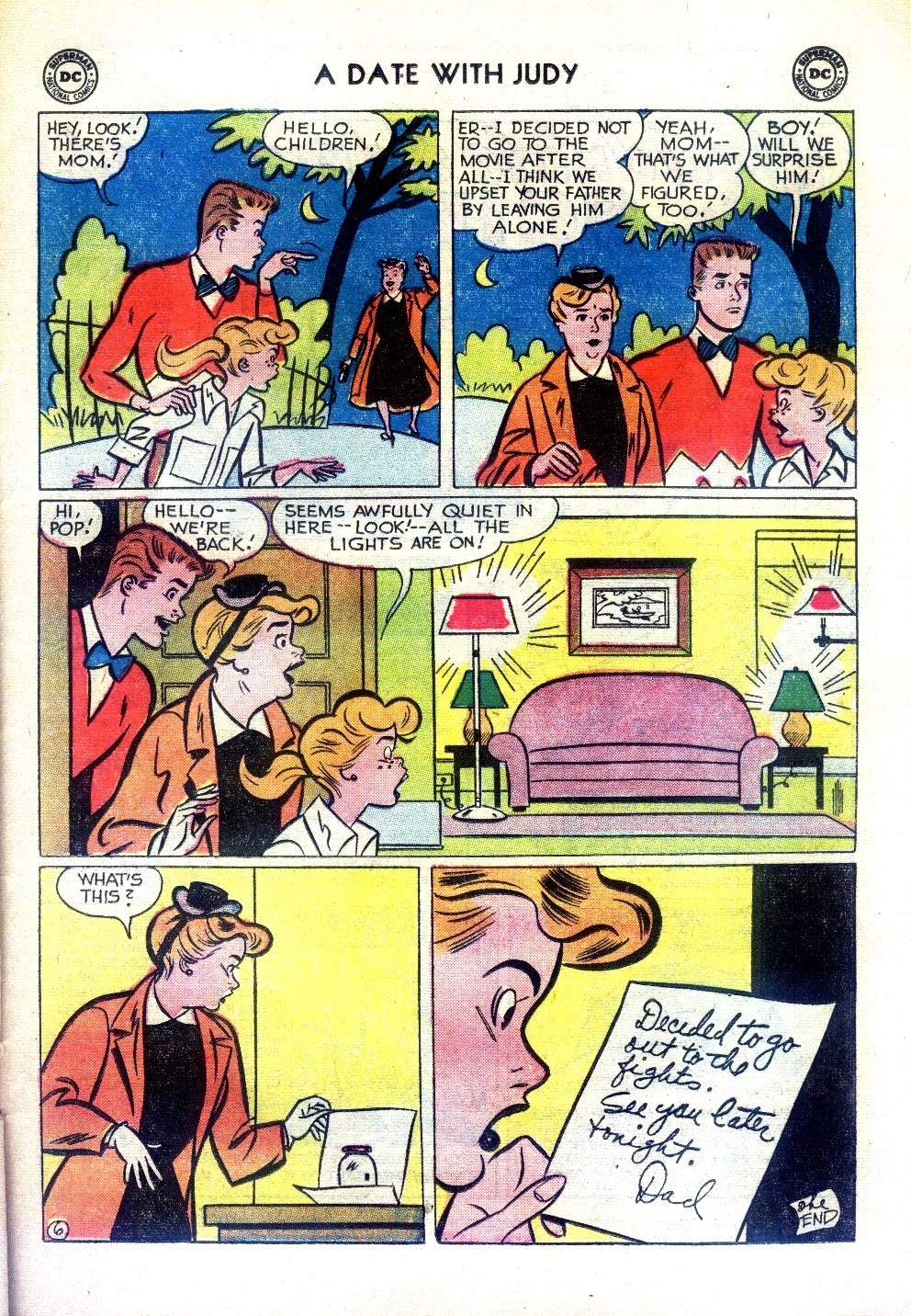 Read online A Date with Judy comic -  Issue #59 - 23