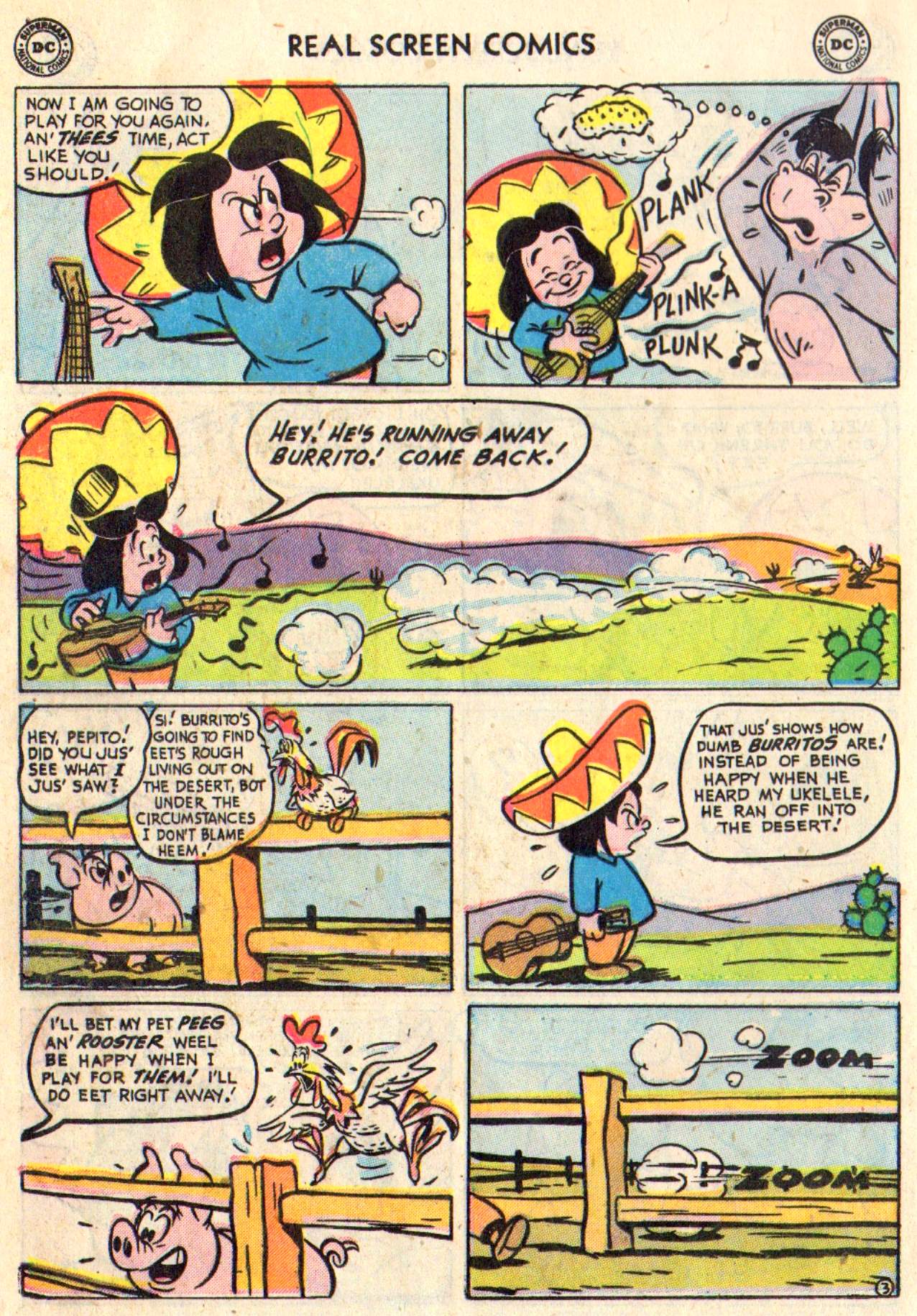 Read online Real Screen Comics comic -  Issue #50 - 12