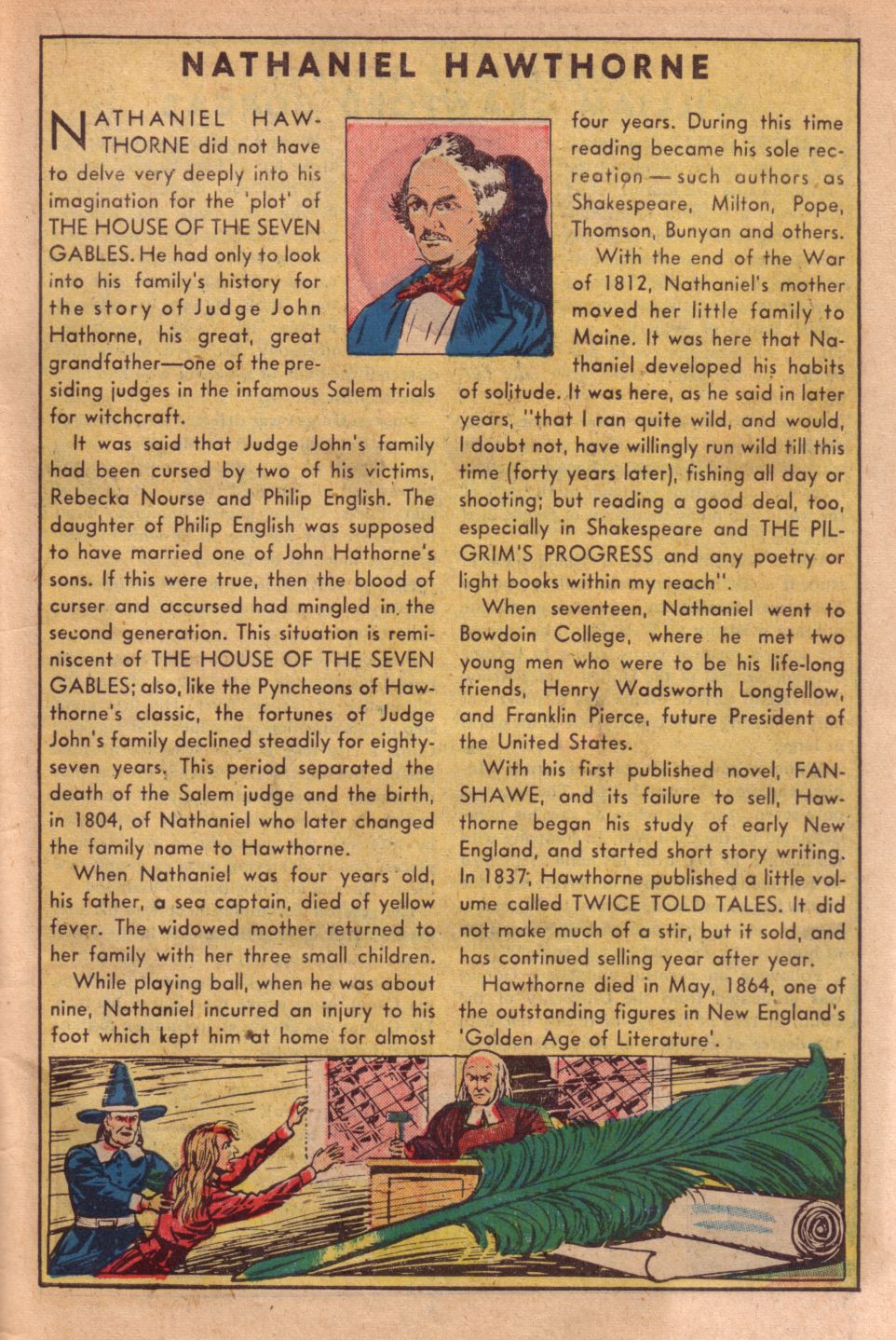 Read online Classics Illustrated comic -  Issue #52 - 47