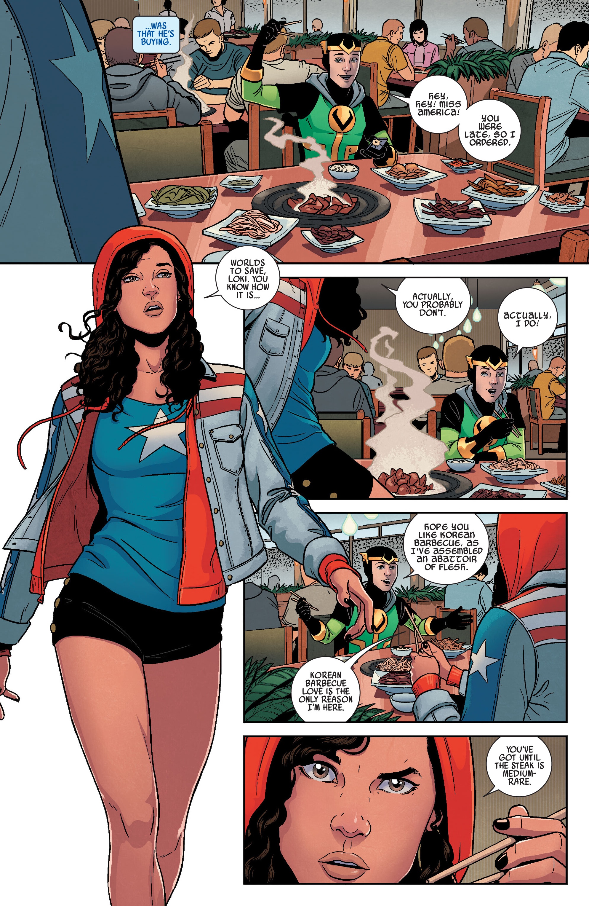 Read online Marvel-Verse: America Chavez comic -  Issue # TPB - 9