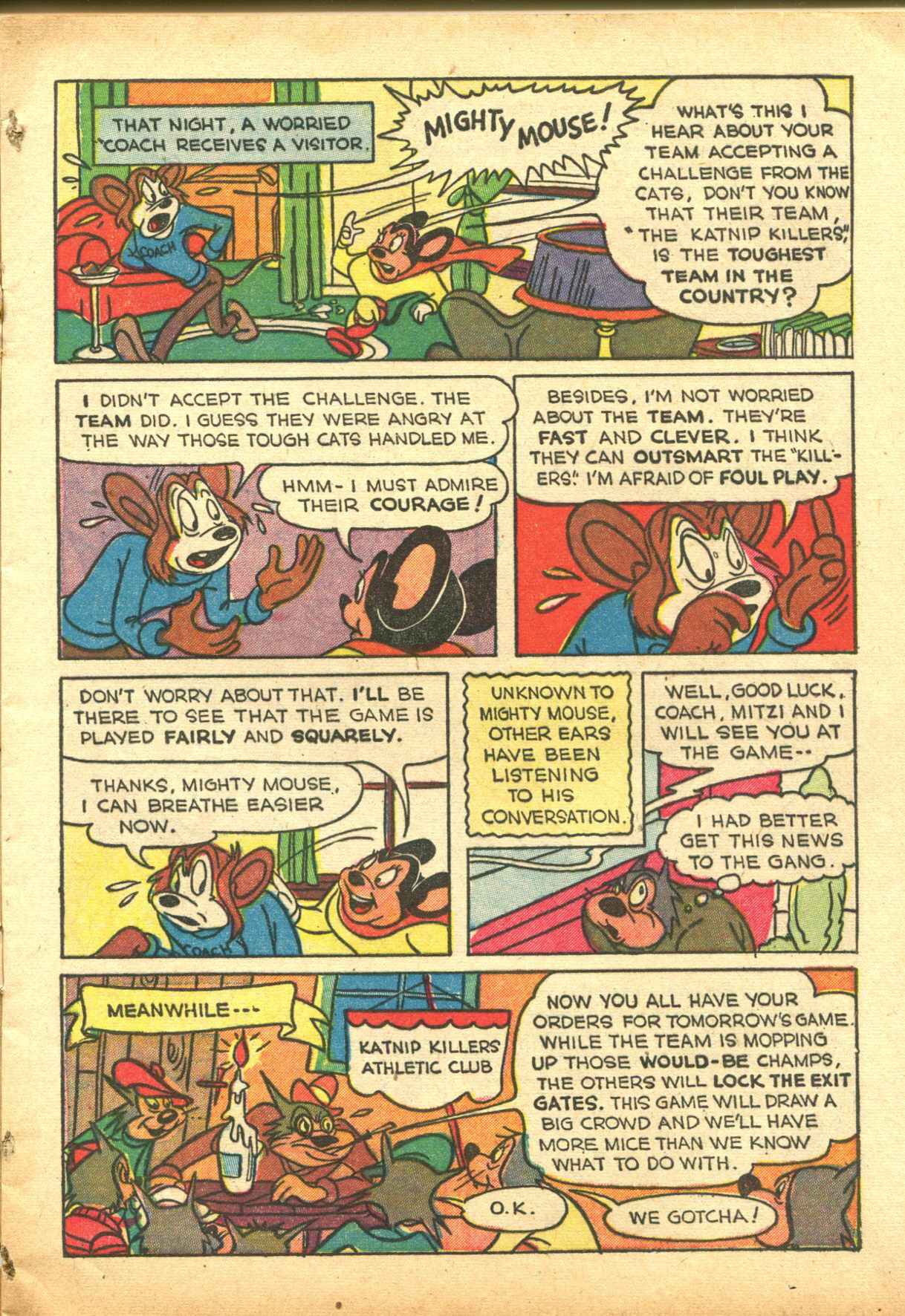 Read online Paul Terry's Mighty Mouse Comics comic -  Issue #39 - 21