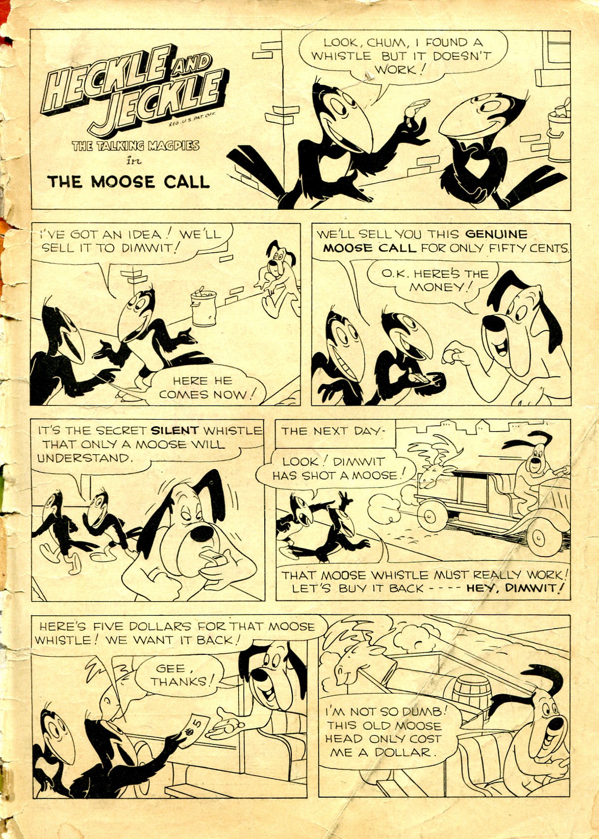 Read online Paul Terry's Mighty Mouse Comics comic -  Issue #28 - 35