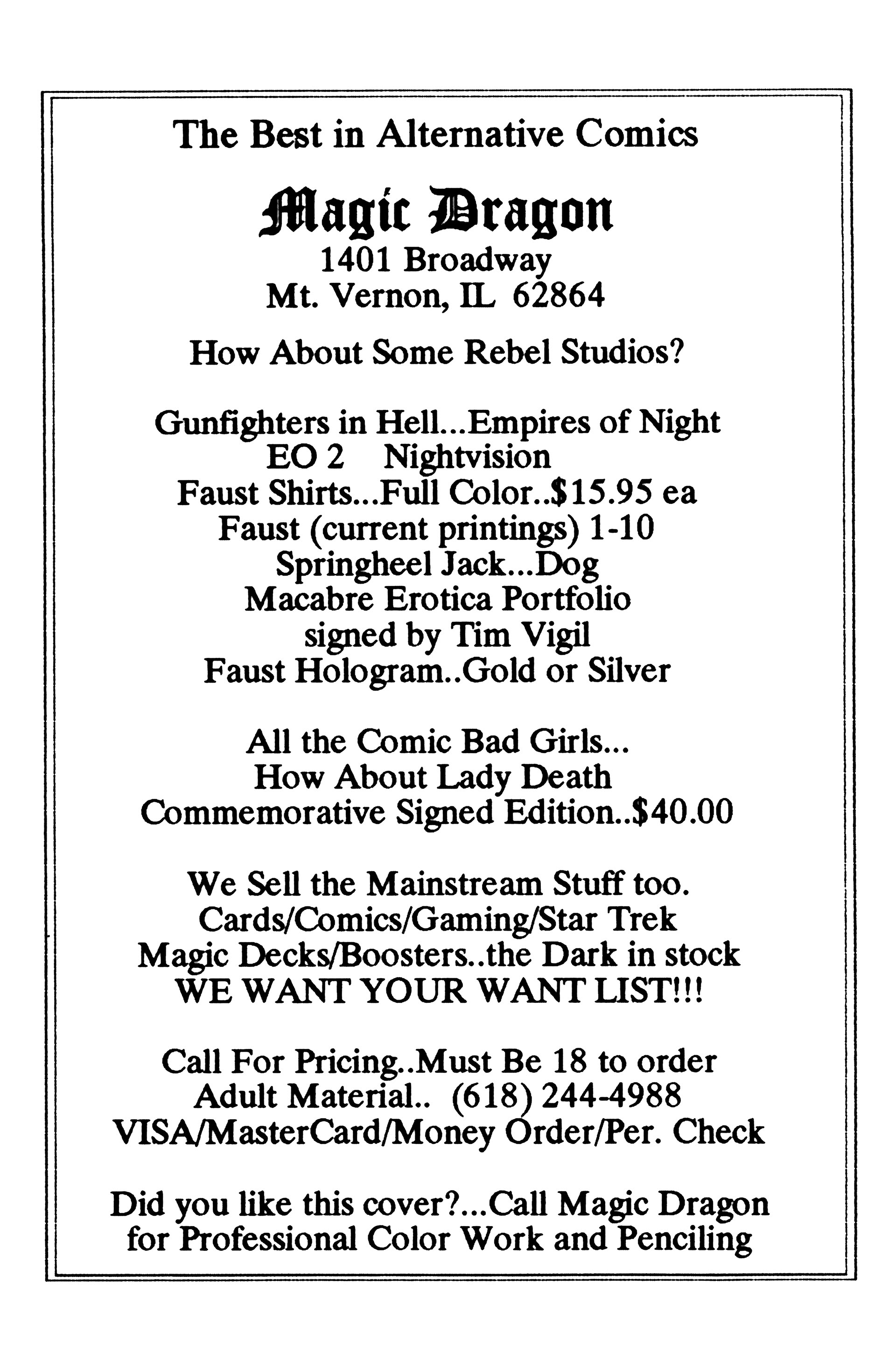 Read online Draculina's Cozy Coffin comic -  Issue #1 - 27