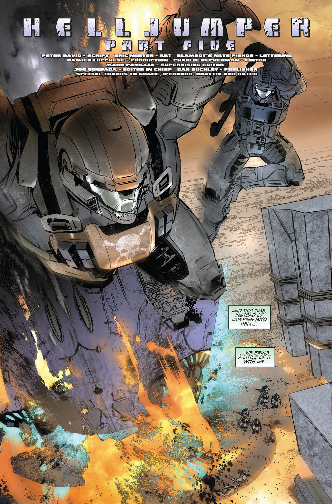 Read online Halo: Helljumper comic -  Issue # Full - 106