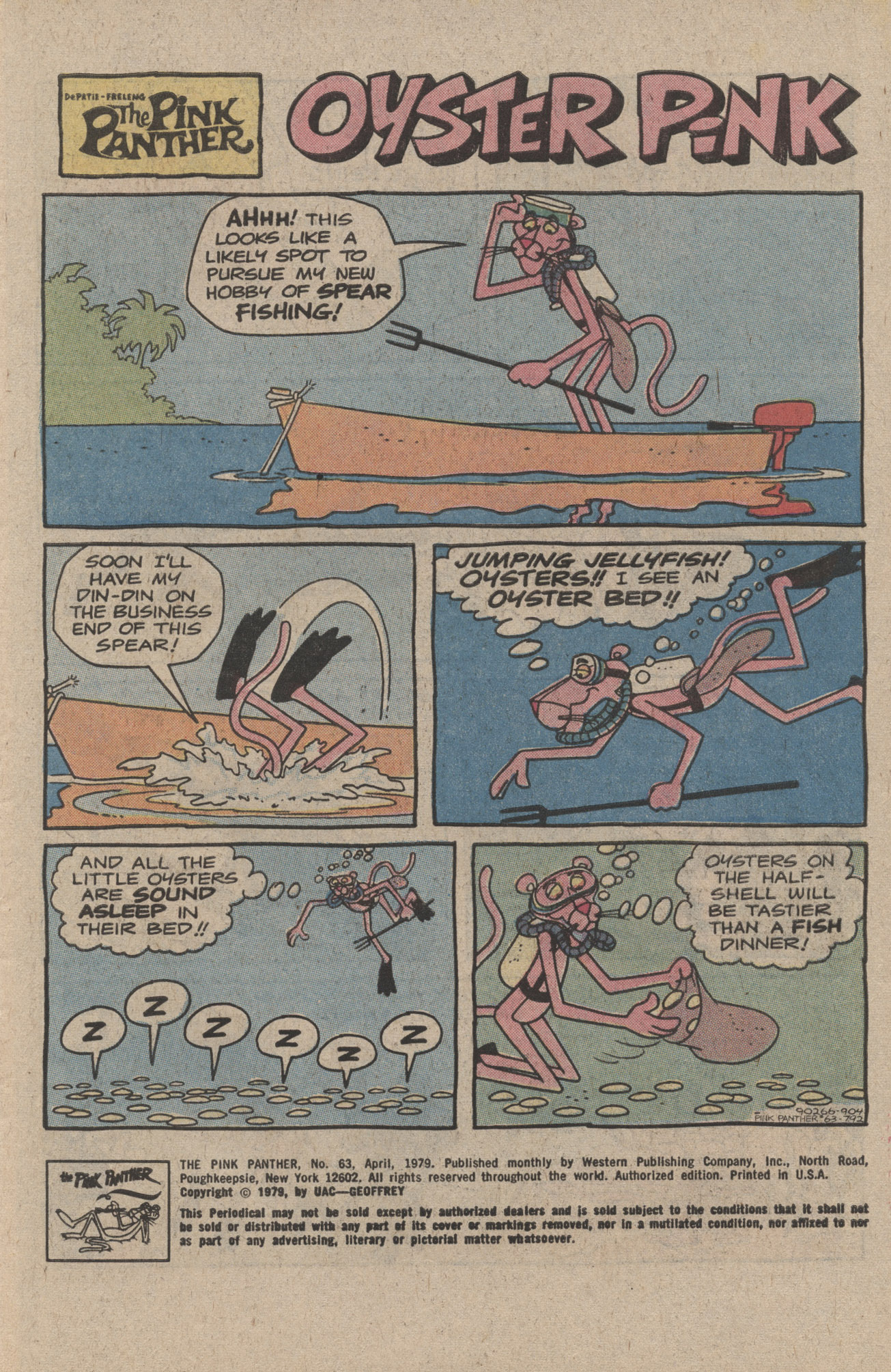 Read online The Pink Panther (1971) comic -  Issue #63 - 3