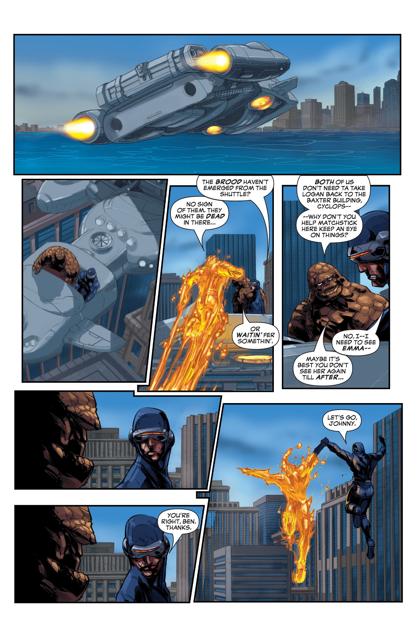 Read online X-Men/Fantastic Four comic -  Issue #4 - 20