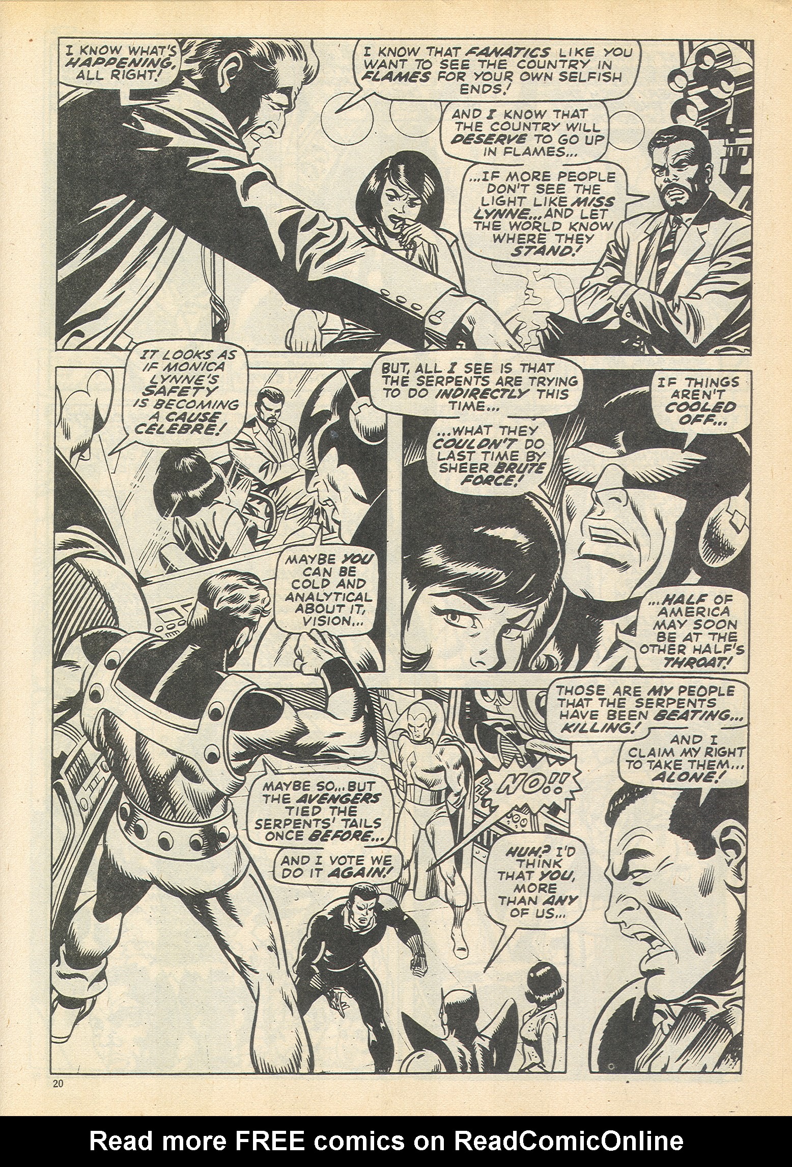 Read online The Avengers (1973) comic -  Issue #111 - 20