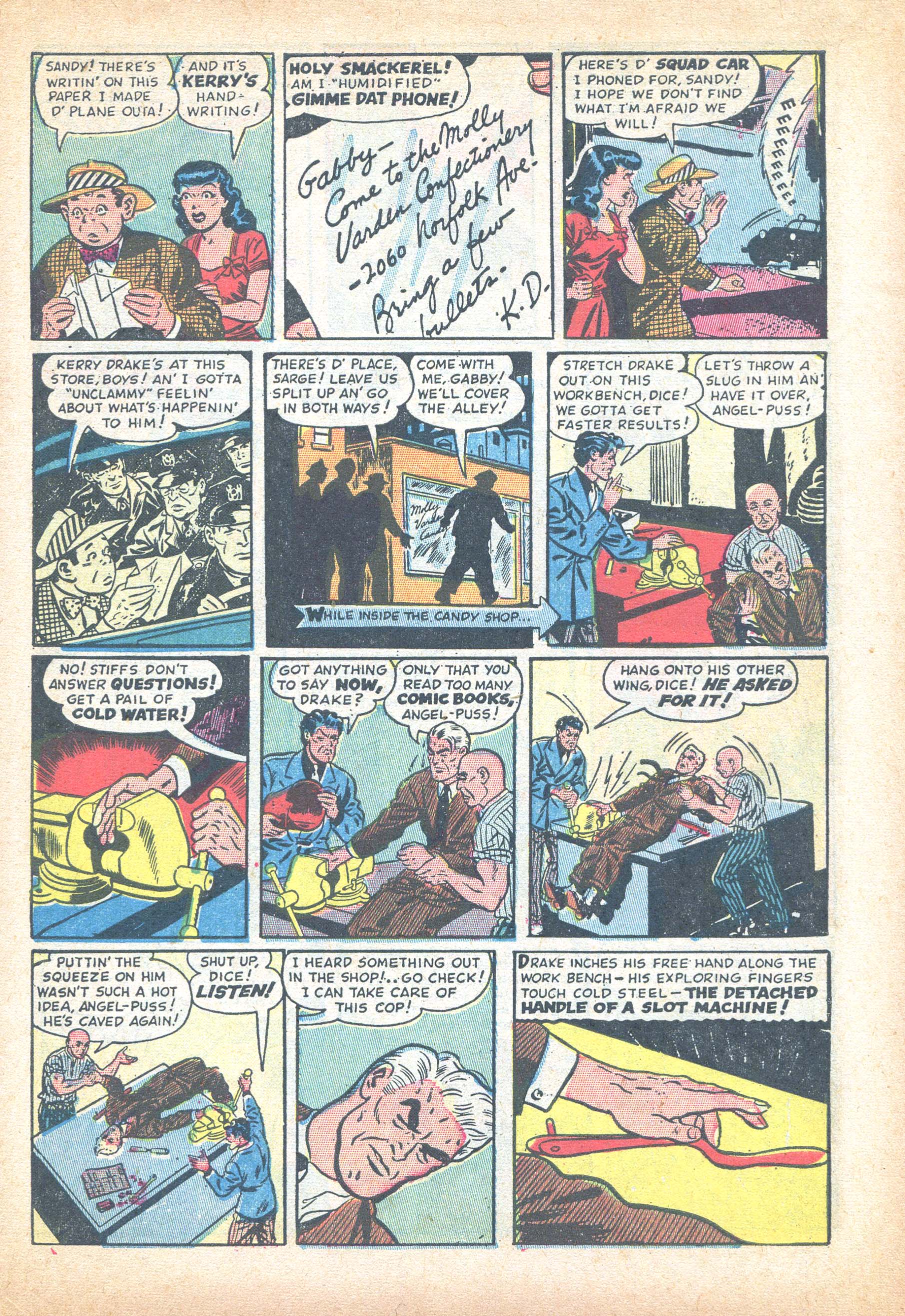 Read online Kerry Drake Detective Cases comic -  Issue #9 - 7