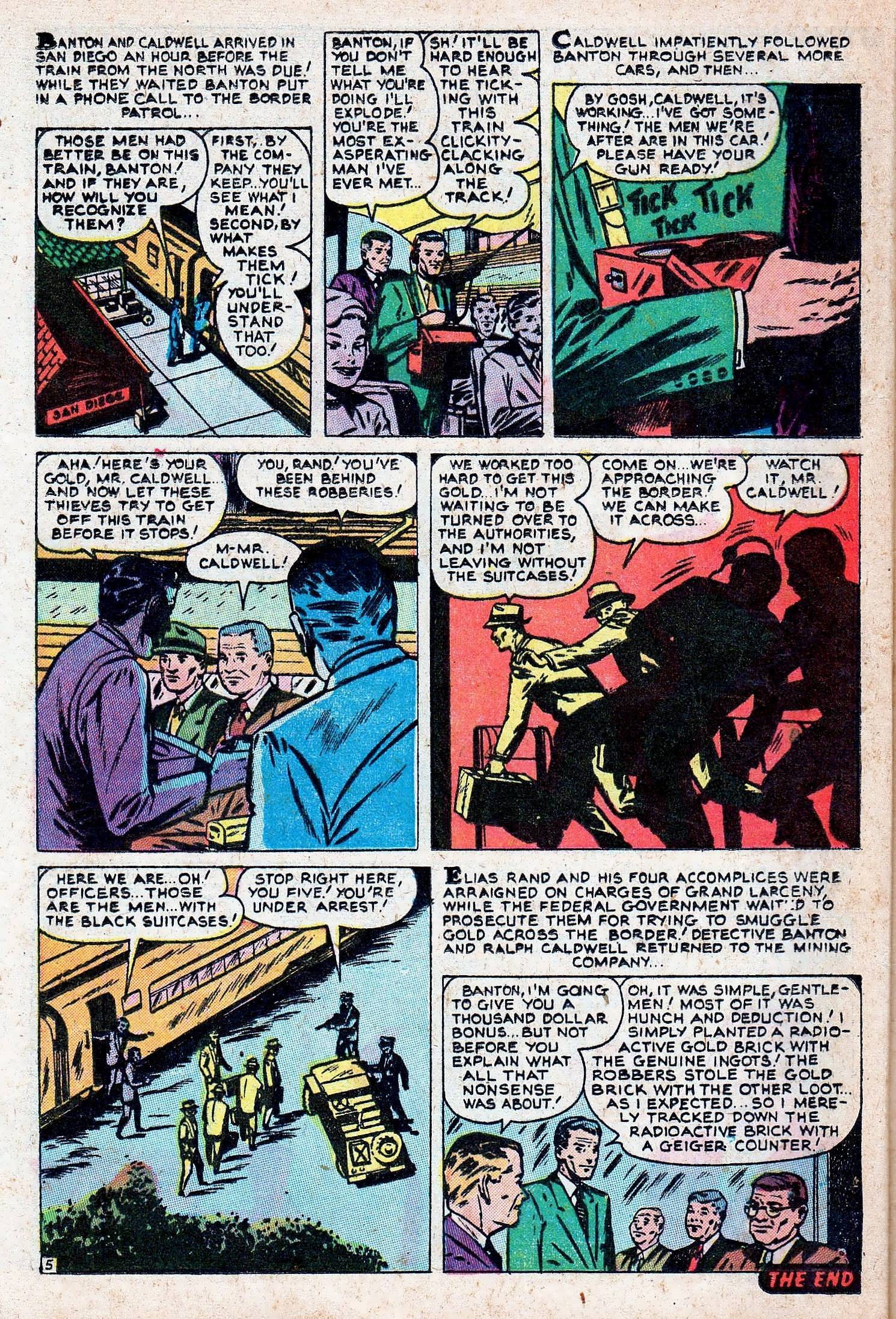 Read online Crime Cases Comics (1951) comic -  Issue #9 - 24