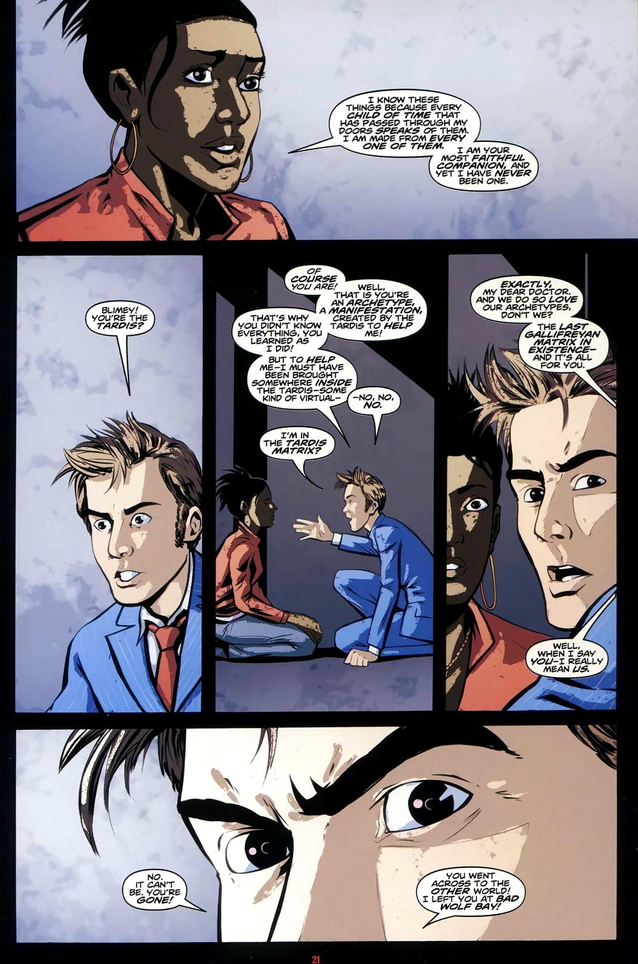 Read online Doctor Who: The Forgotten comic -  Issue #5 - 24