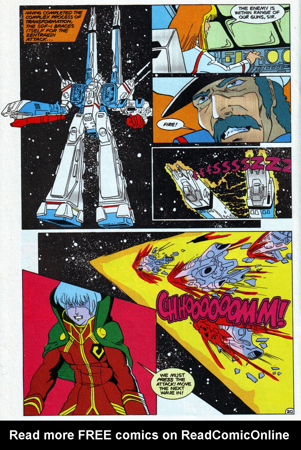 Read online Robotech The Macross Saga comic -  Issue #13 - 22