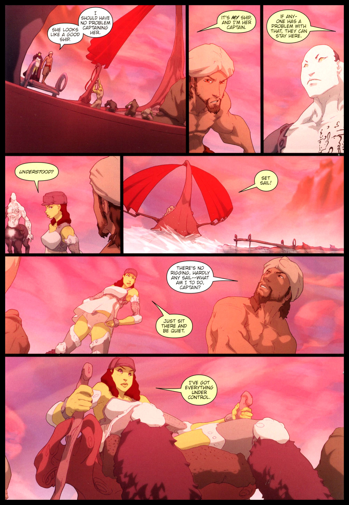 Read online Sinbad: Rogue of Mars comic -  Issue #2 - 21