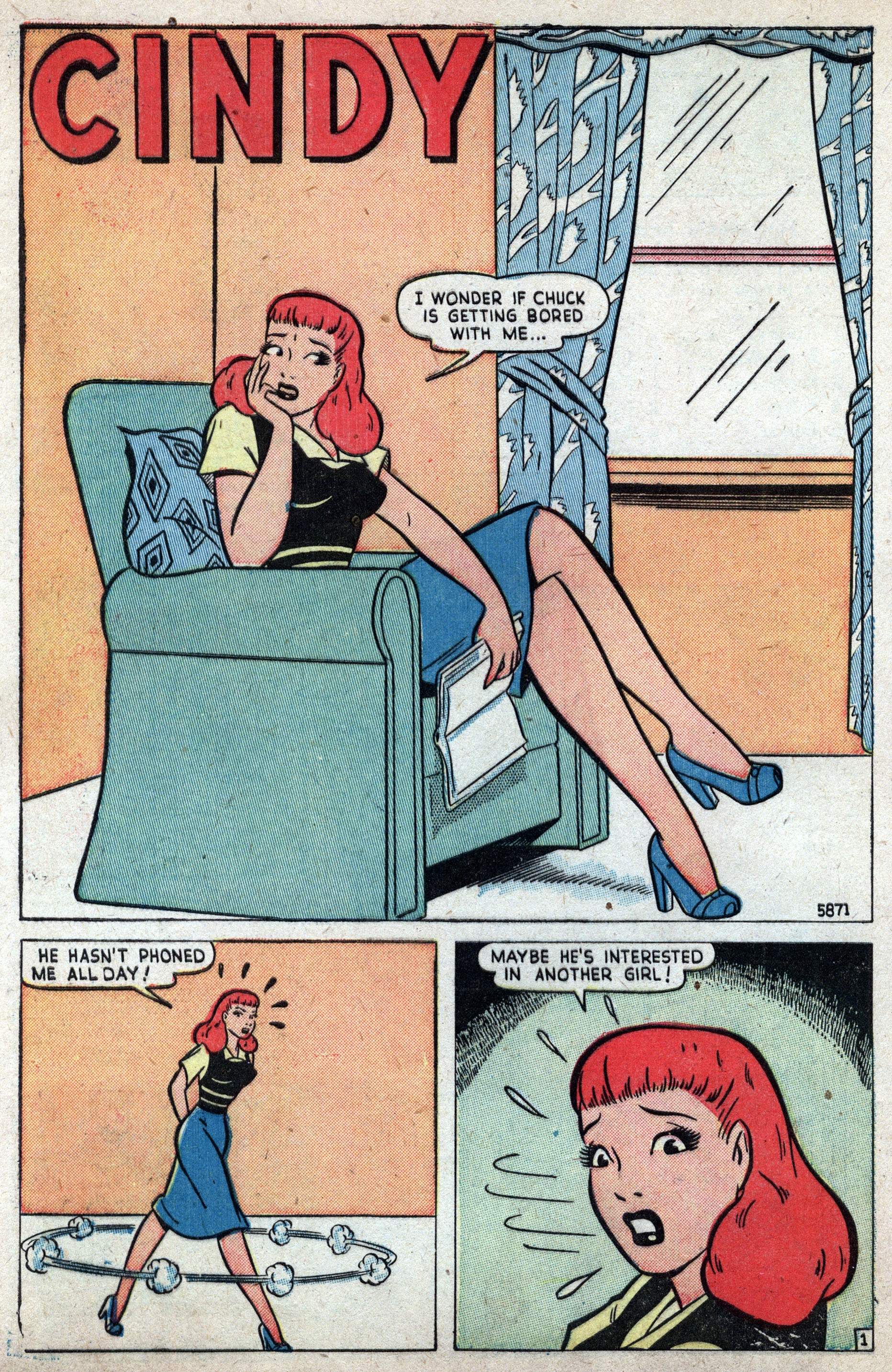 Read online Junior Miss (1947) comic -  Issue #36 - 36