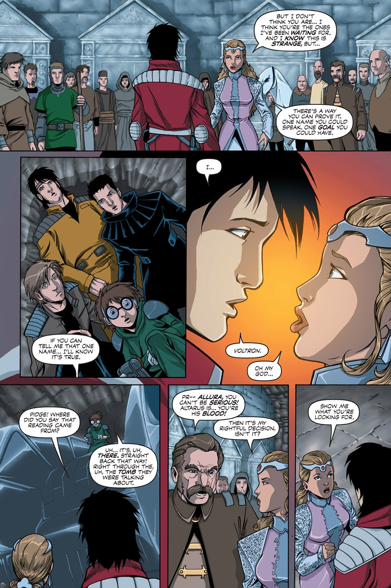 Read online Voltron: Defender of the Universe (Existed) comic -  Issue #1 - 23