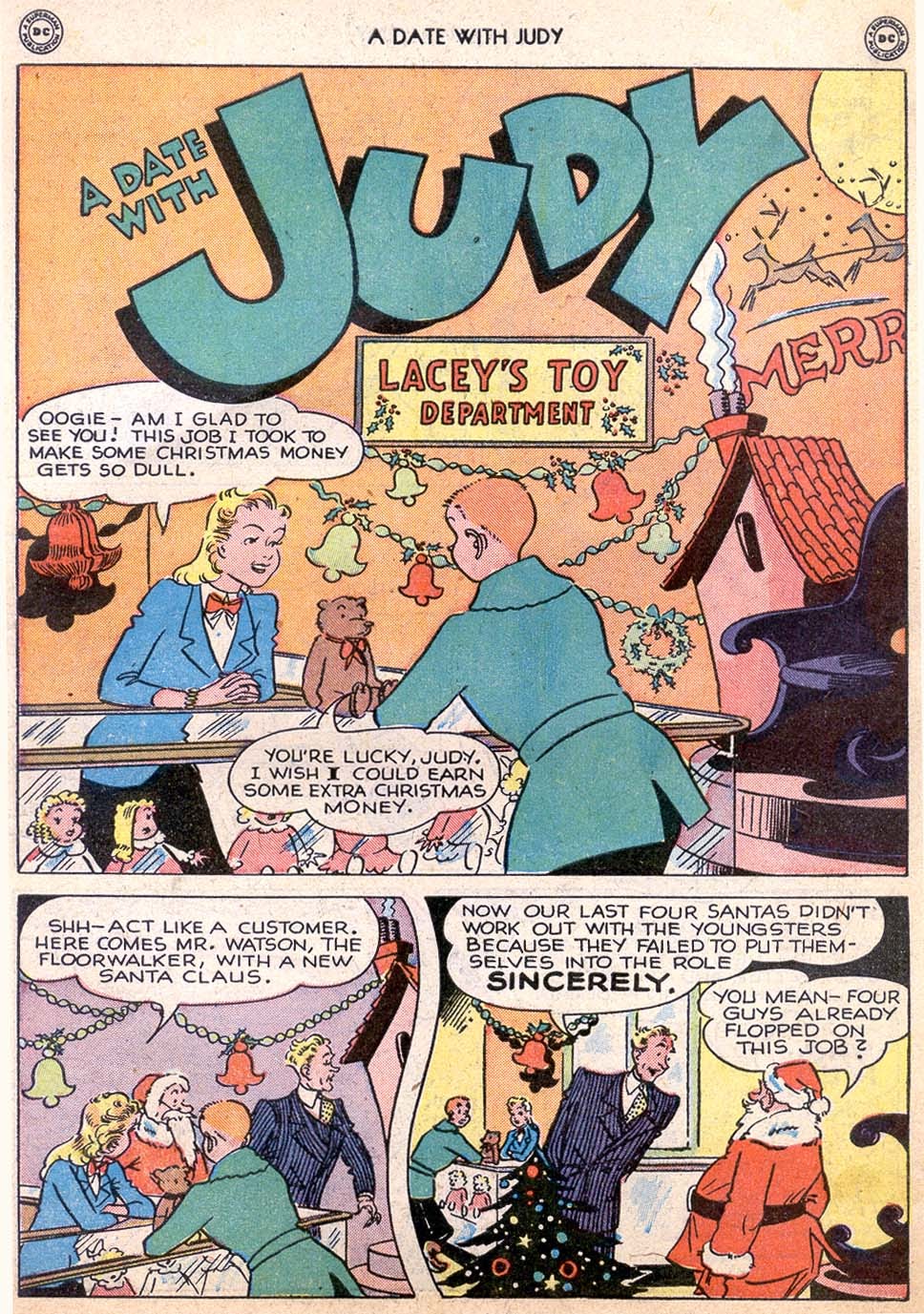 Read online A Date with Judy comic -  Issue #3 - 3