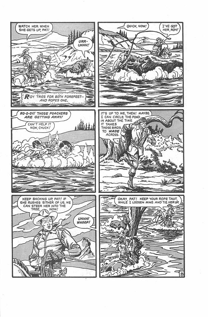 Read online Roy Rogers Western comic -  Issue #2 - 35
