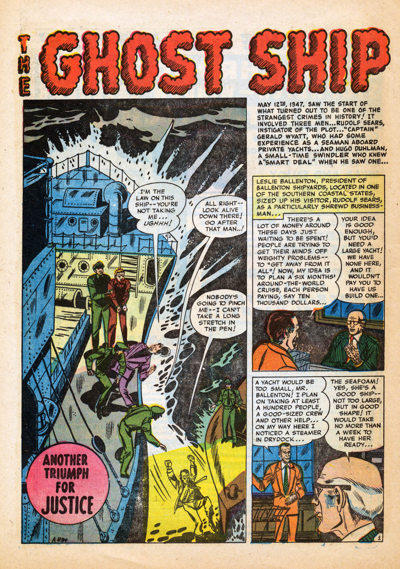 Read online Justice (1947) comic -  Issue #29 - 12