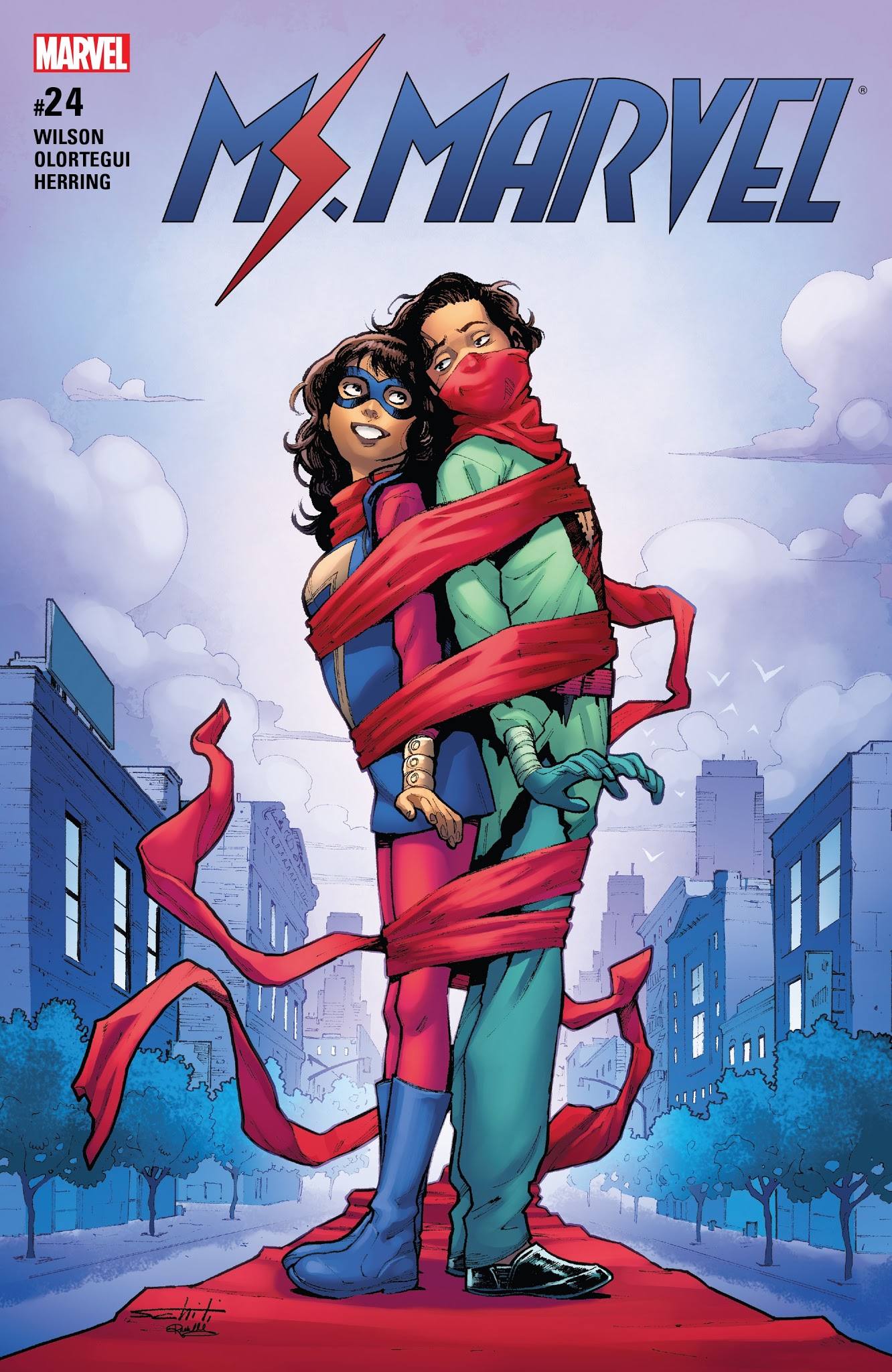 Read online Ms. Marvel (2016) comic -  Issue #24 - 1