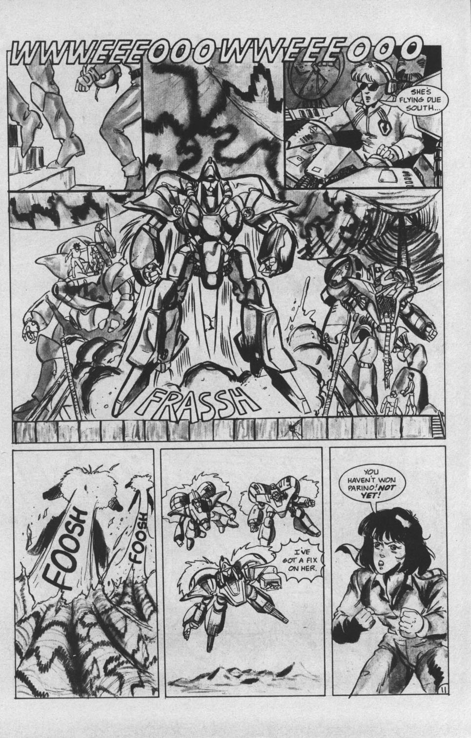 Read online Robotech II: The Sentinels - The Malcontent Uprisings comic -  Issue #10 - 13