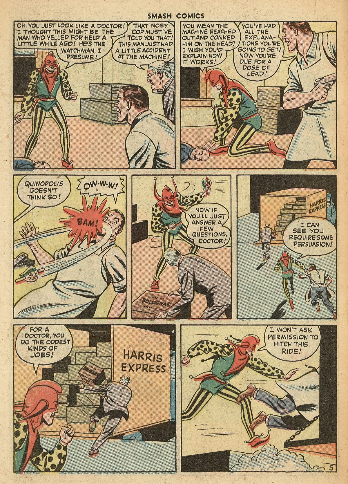 Read online Smash Comics comic -  Issue #63 - 56