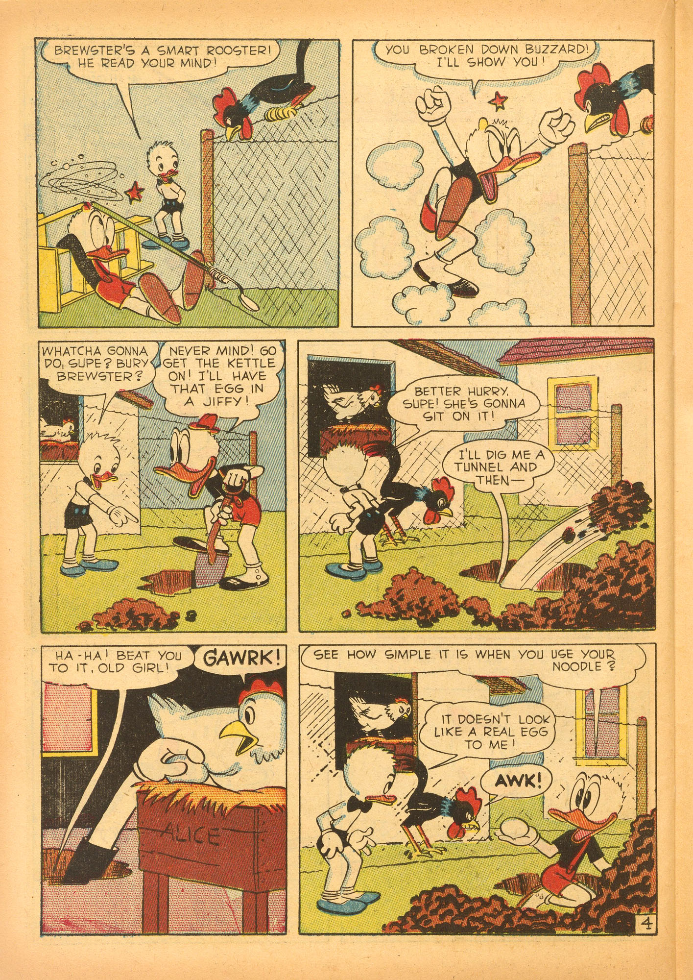 Read online Super Duck Comics comic -  Issue #19 - 32
