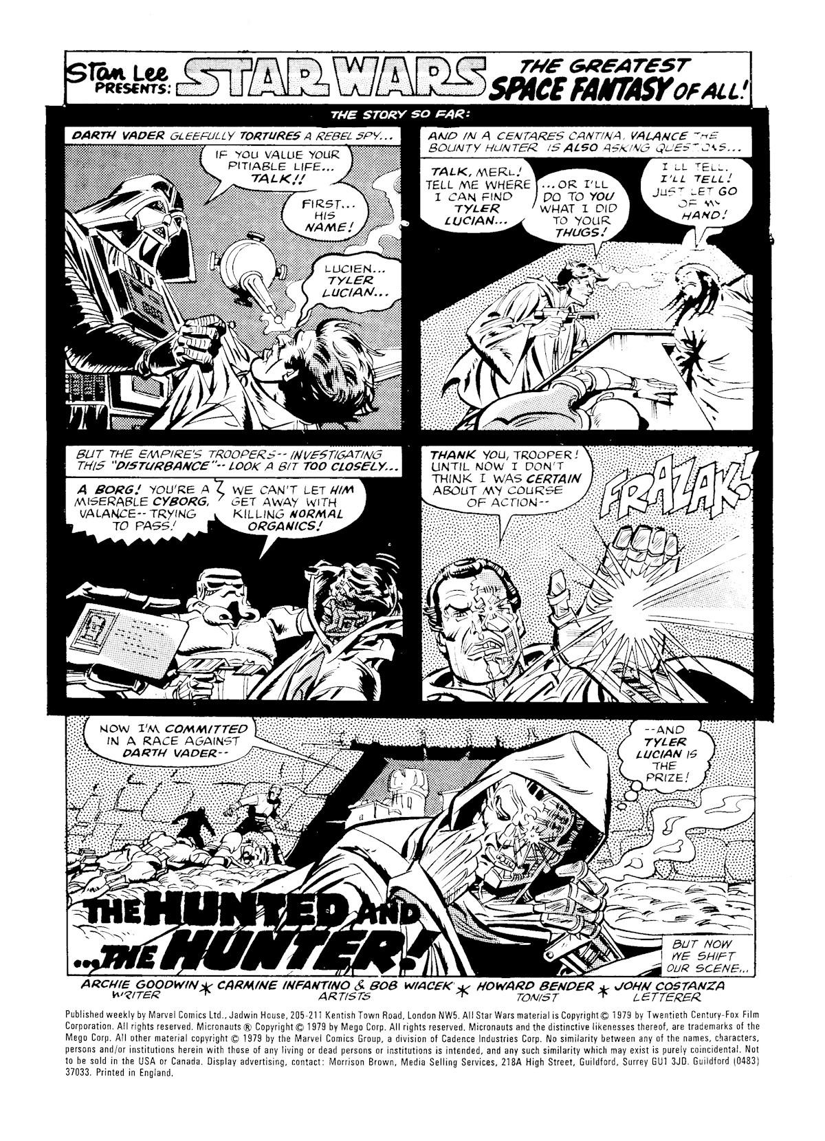 Read online Star Wars Weekly comic -  Issue #68 - 2