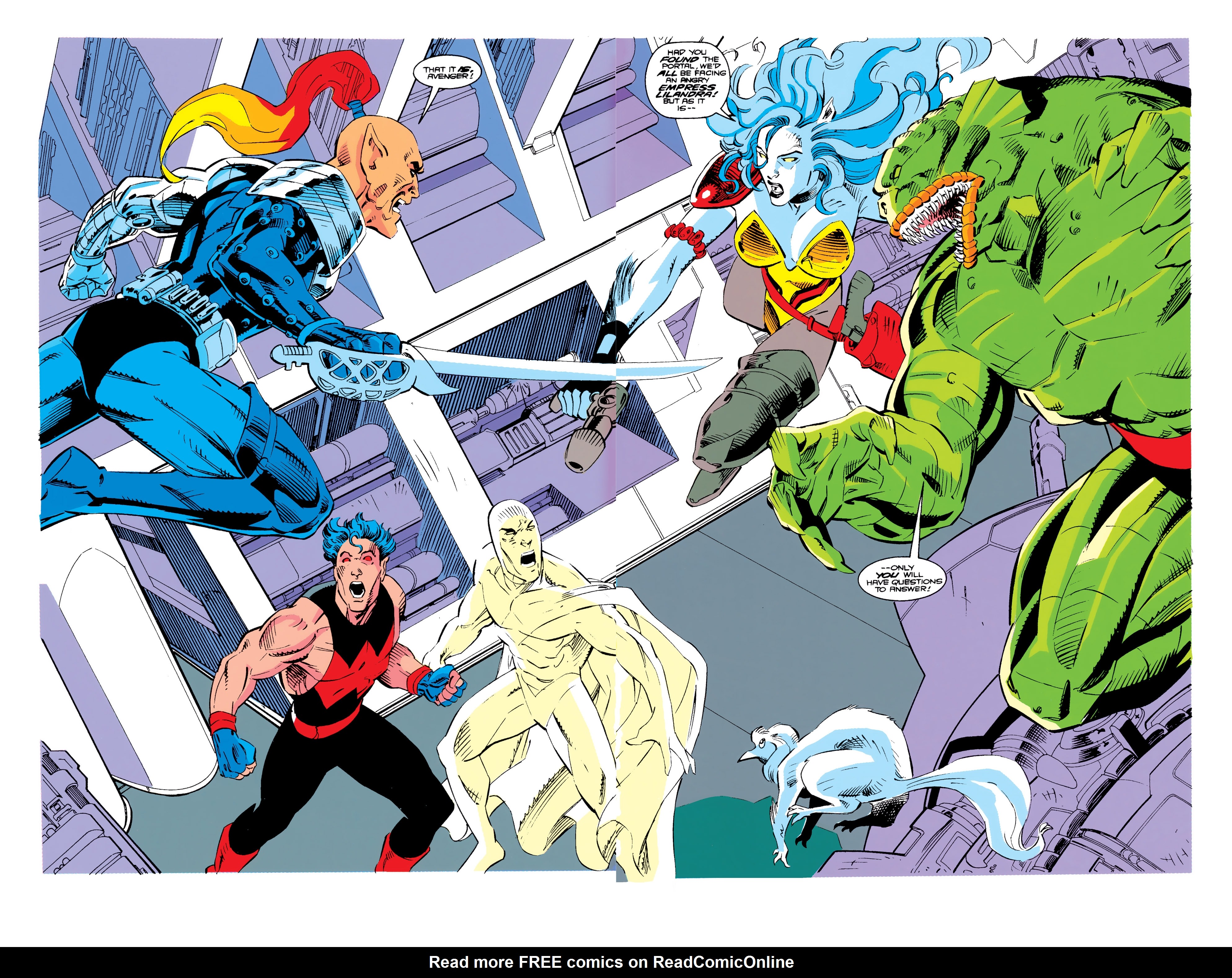 Read online Avengers Epic Collection: Operation Galactic Storm comic -  Issue # TPB (Part 3) - 36