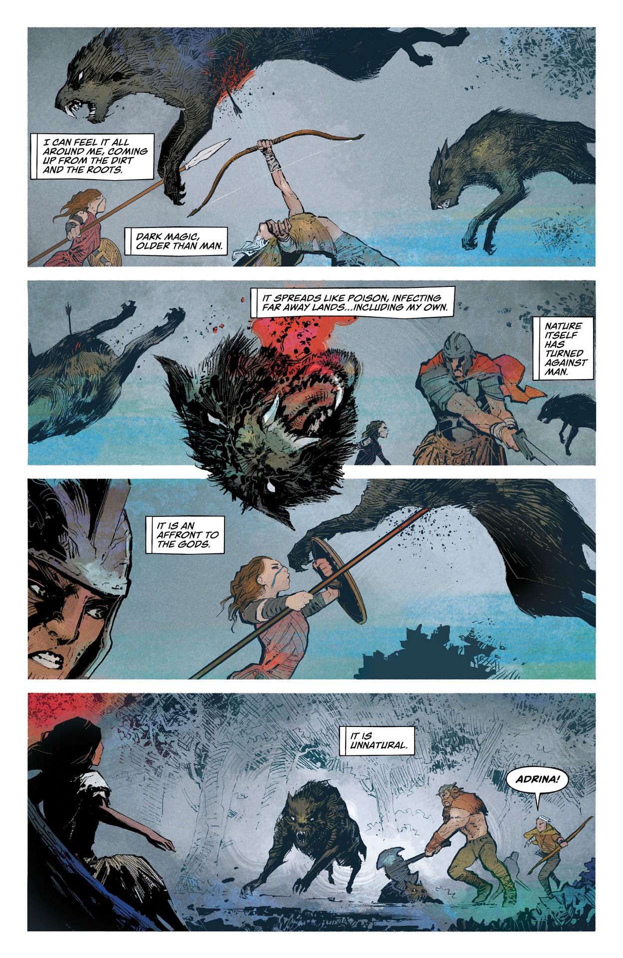 Read online Unnatural Order comic -  Issue #1 - 11