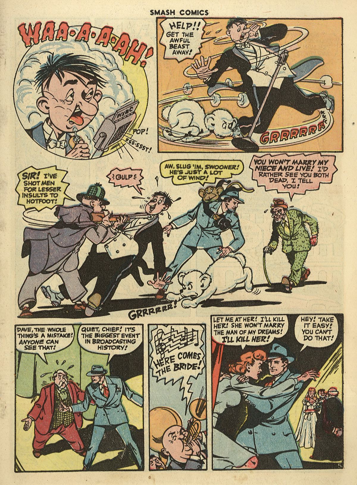 Read online Smash Comics comic -  Issue #60 - 7
