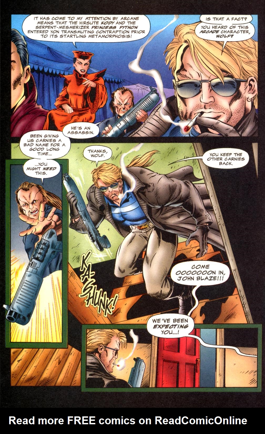 Read online Blaze comic -  Issue #8 - 14